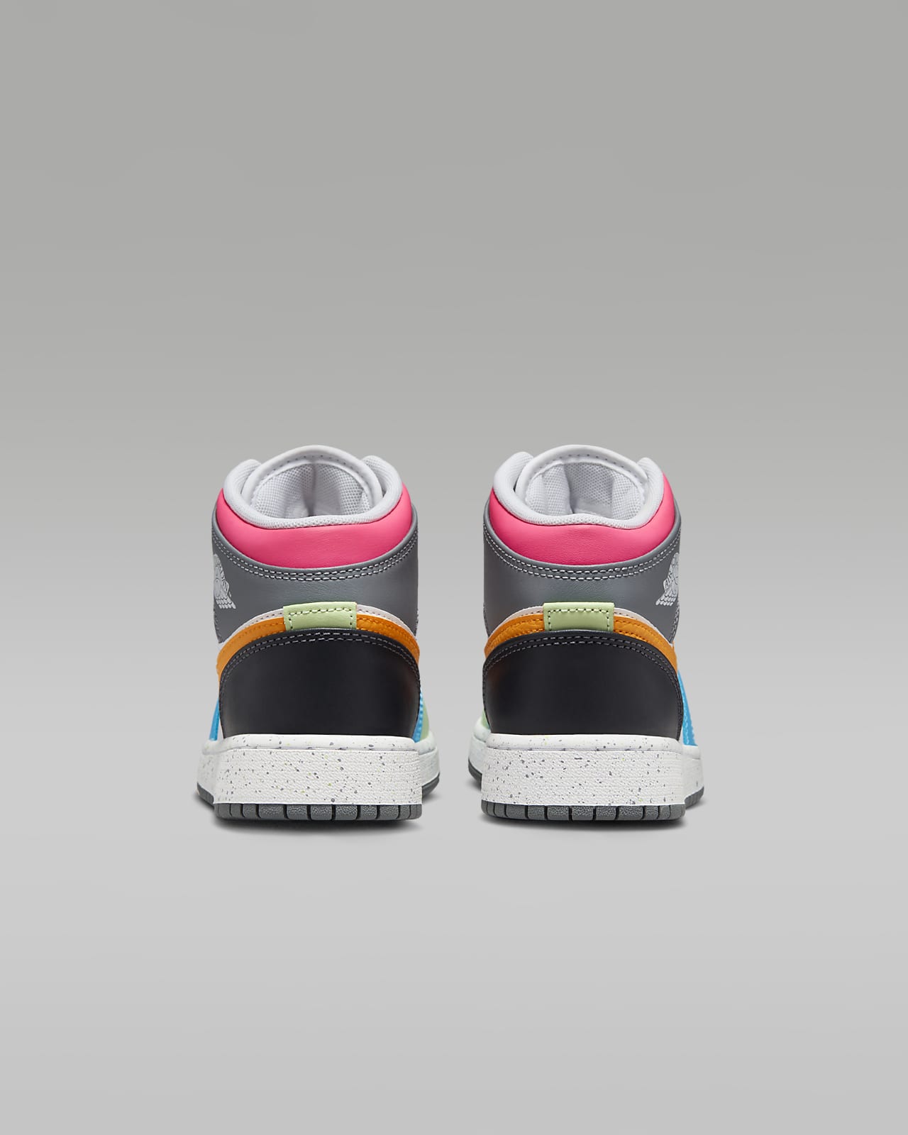 Air jordan 1 best sale mid multicolor kids