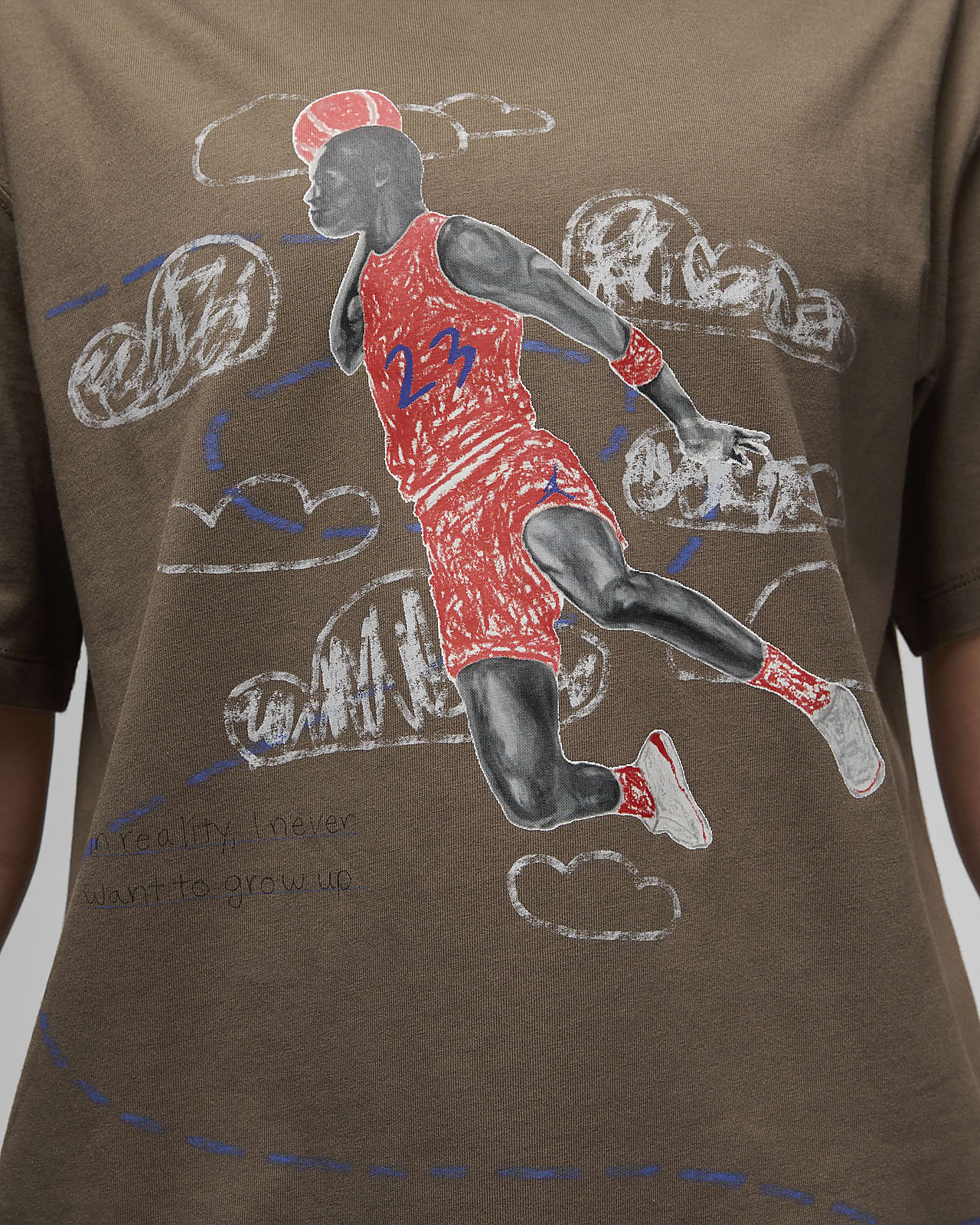 T shirt nike deals football jordan