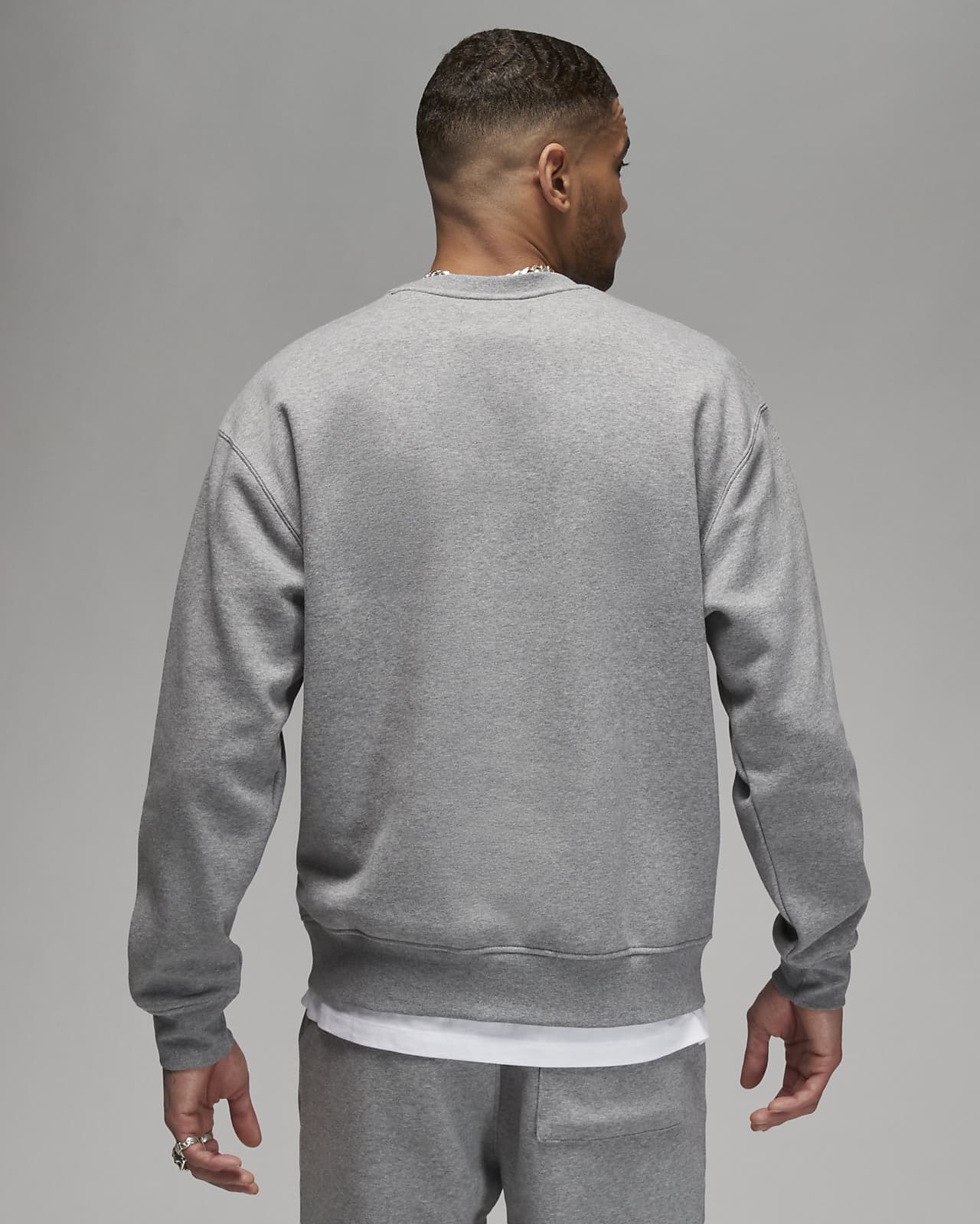 Jordan Brooklyn Fleece Men s Crew Neck Sweatshirt. Nike UK