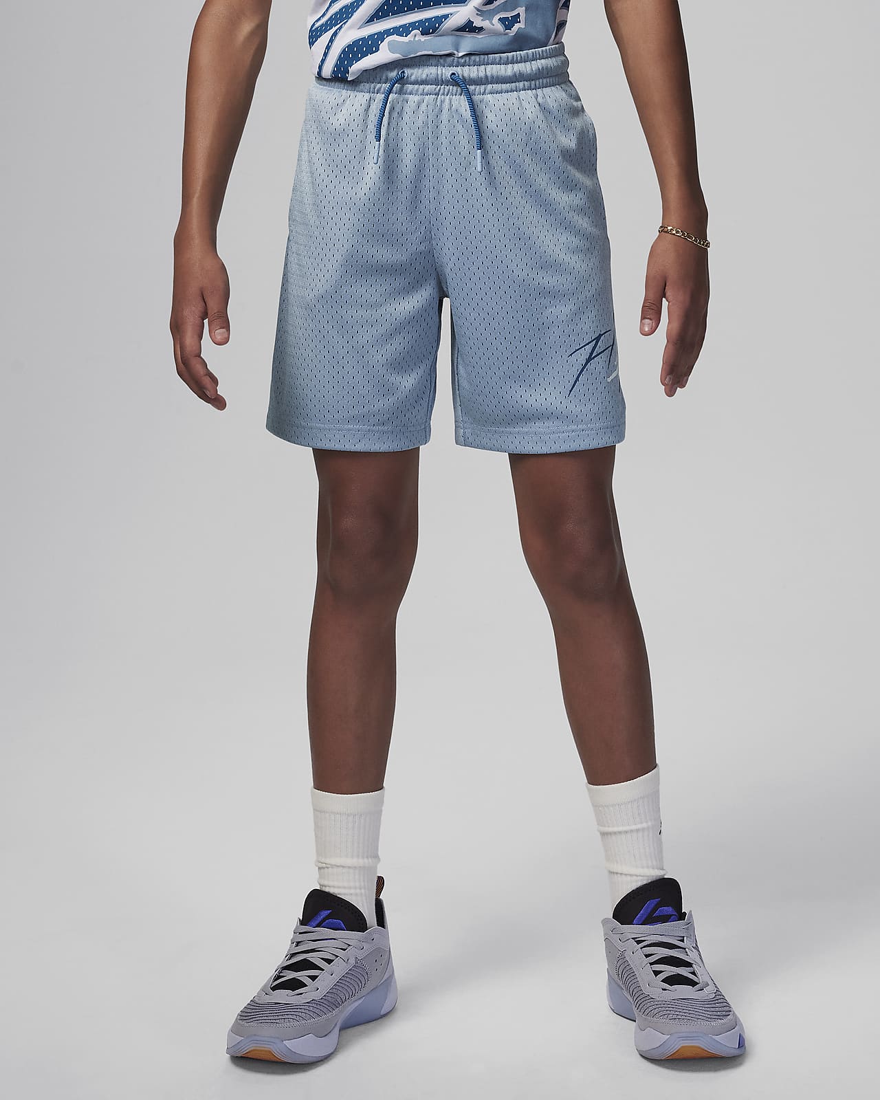 Shorts de malla para niños talla grande Jordan Off-Court Flight