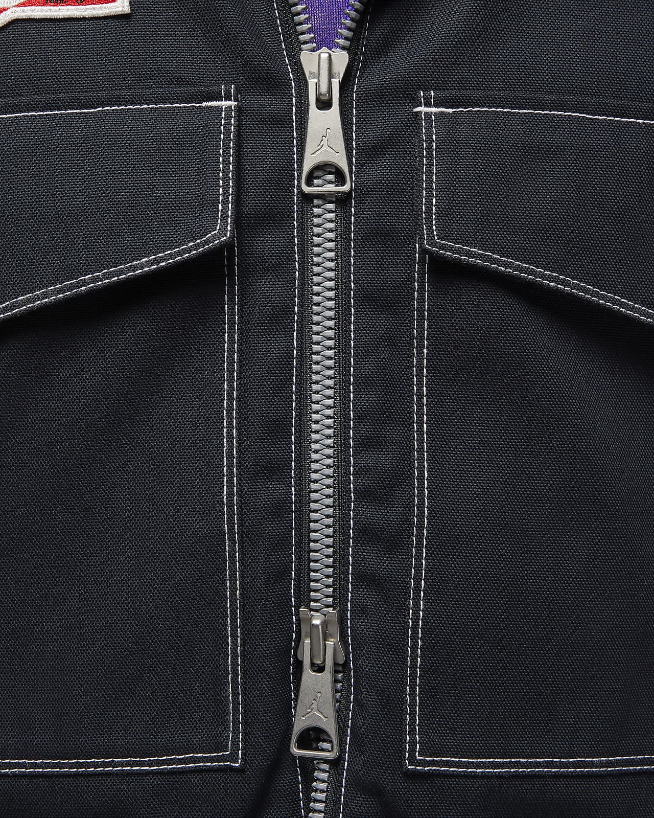 Nike sale denim jacket