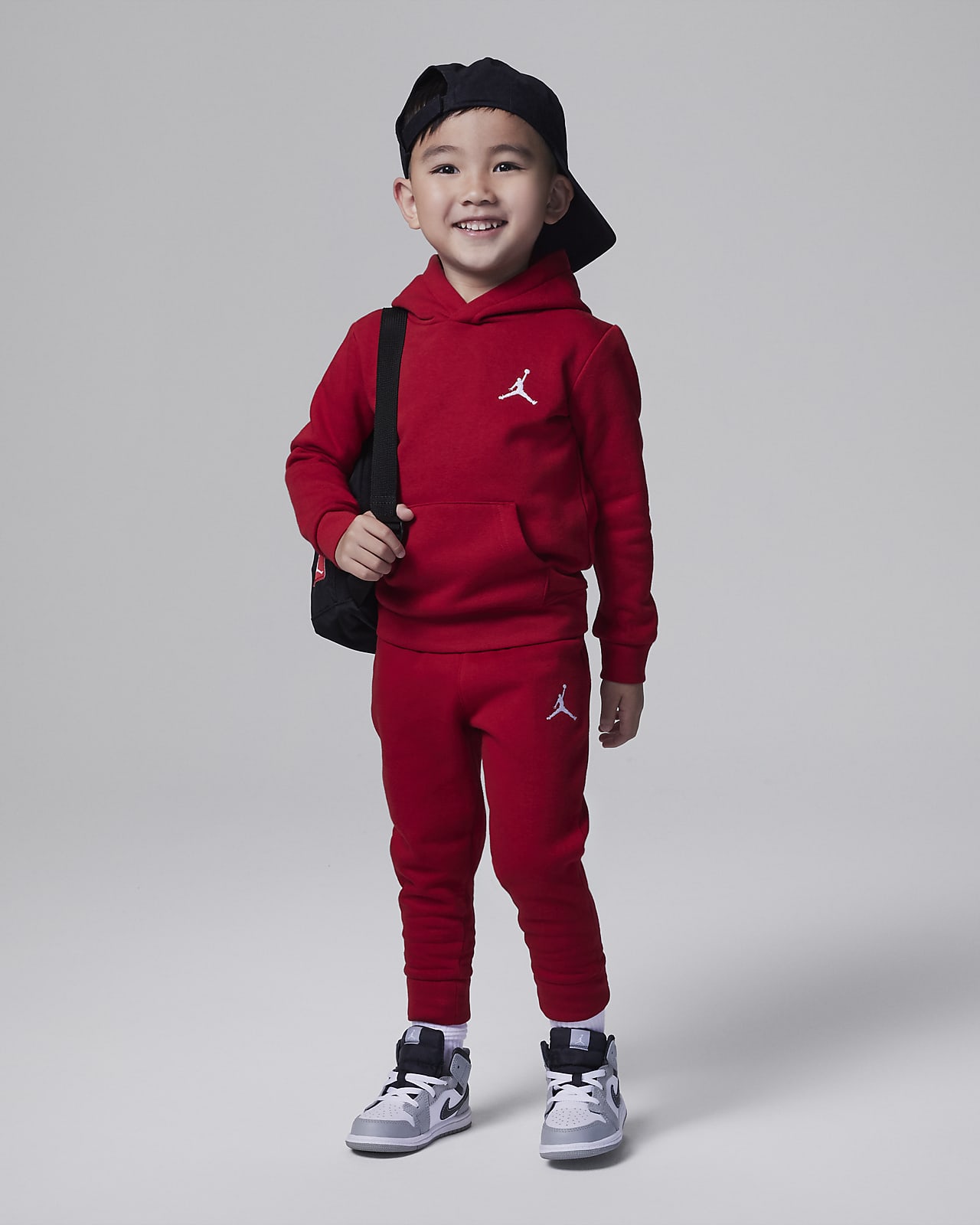Jordan MJ Essentials Fleece Toddler Pullover Hoodie Set