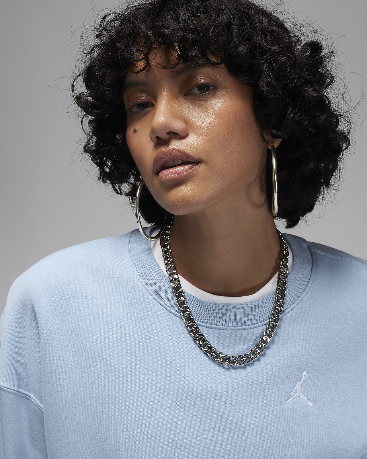 Felpa a girocollo Jordan Brooklyn Fleece Donna