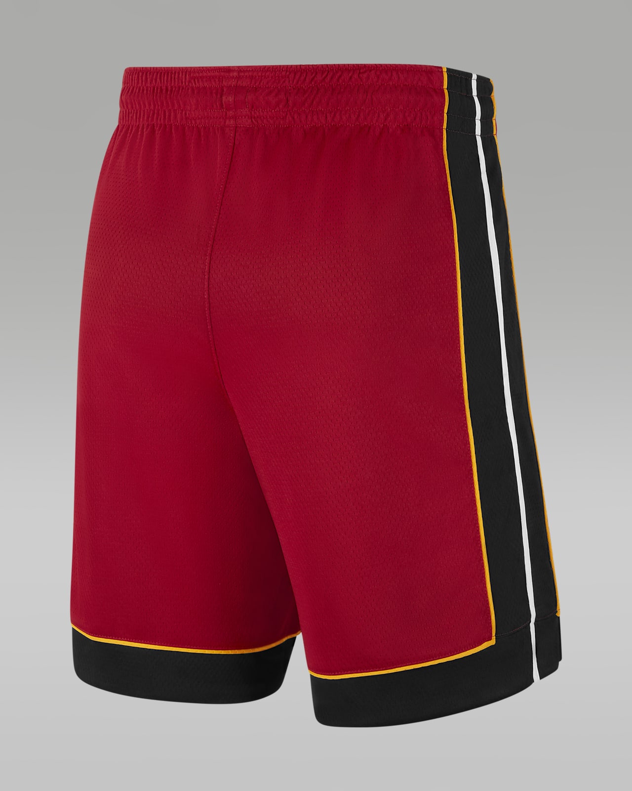 Miami Heat Nike Youth Icon Edition Mesh Performance Swingman Shorts - Black