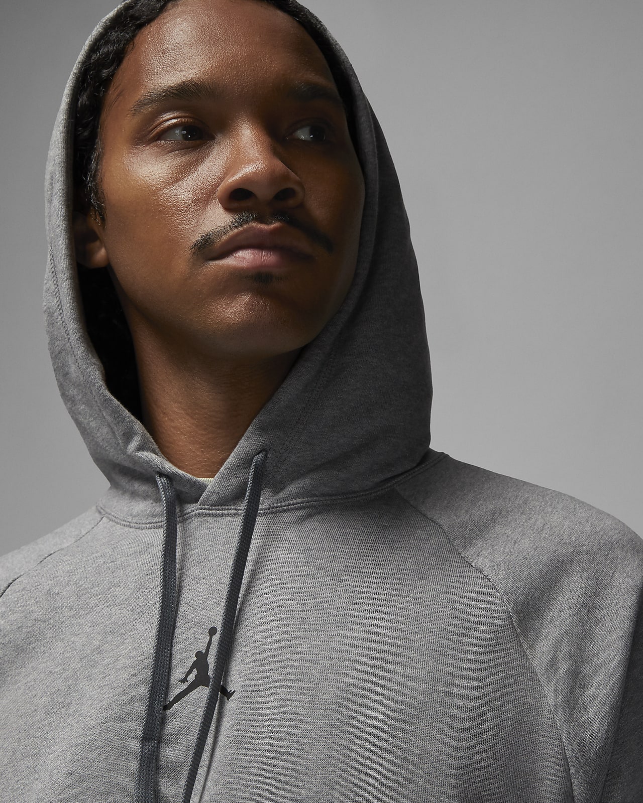 Grey jordan clearance hoodie