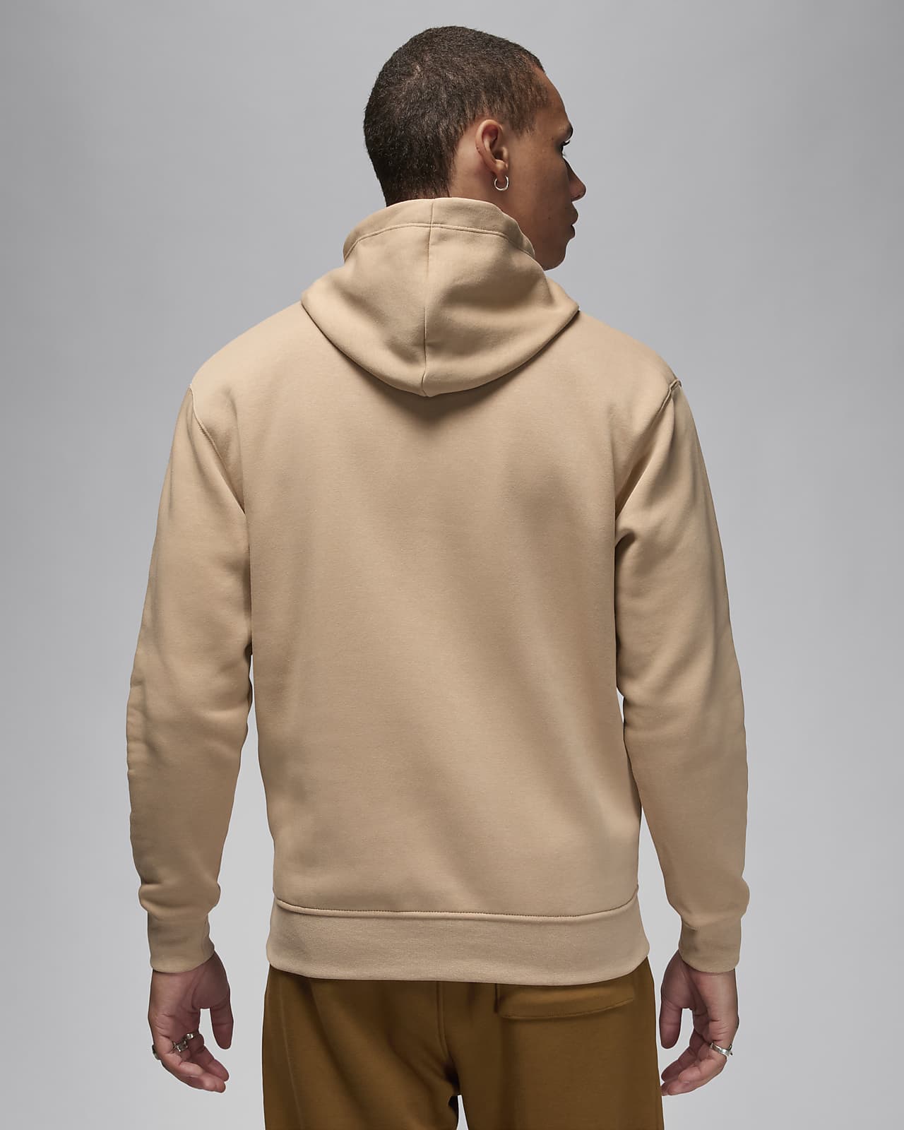 Tan fleece outlet pullover