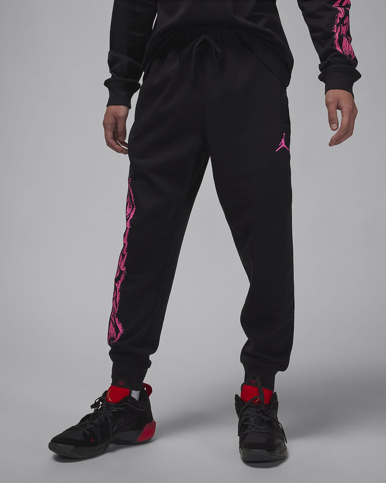 Jordan Dri-FIT Sport Men's Air Fleece Trousers. Nike CA
