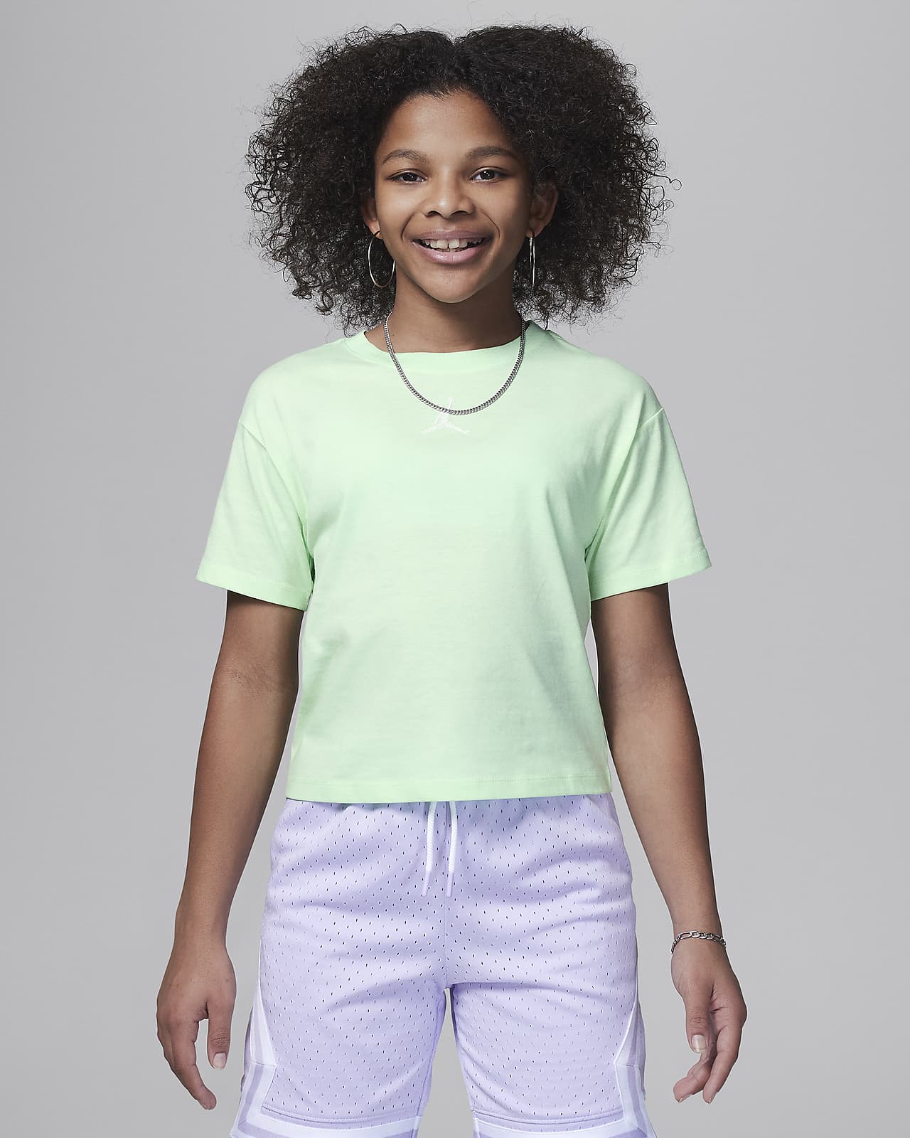 Girls green outlet t shirt