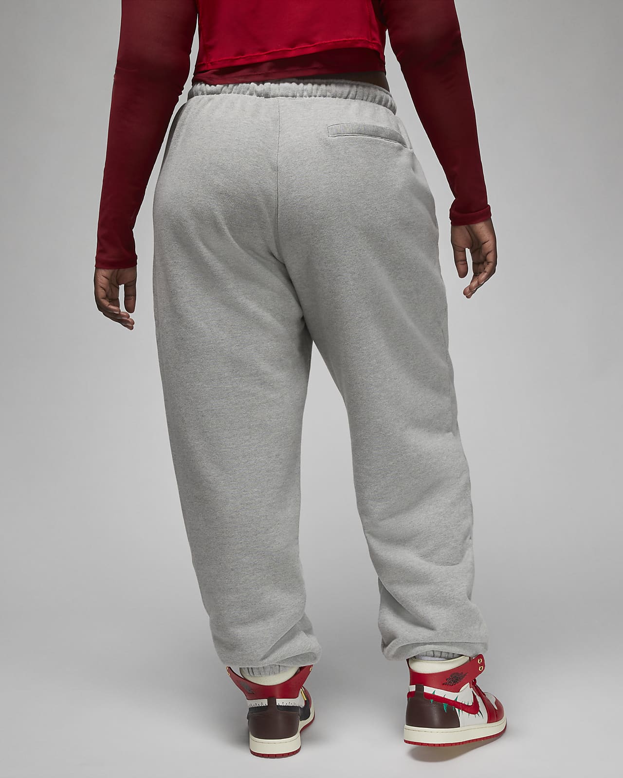 Jordan x Teyana Taylor fleecebroek voor dames. Nike NL