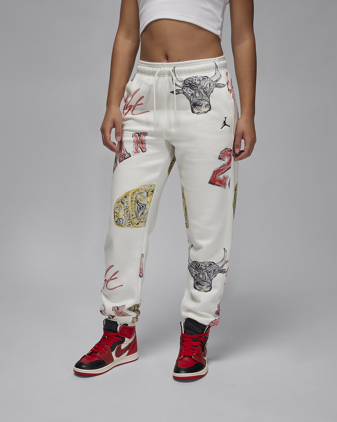 Jordan Brooklyn Fleece Women's Fleece Trousers. Nike LU