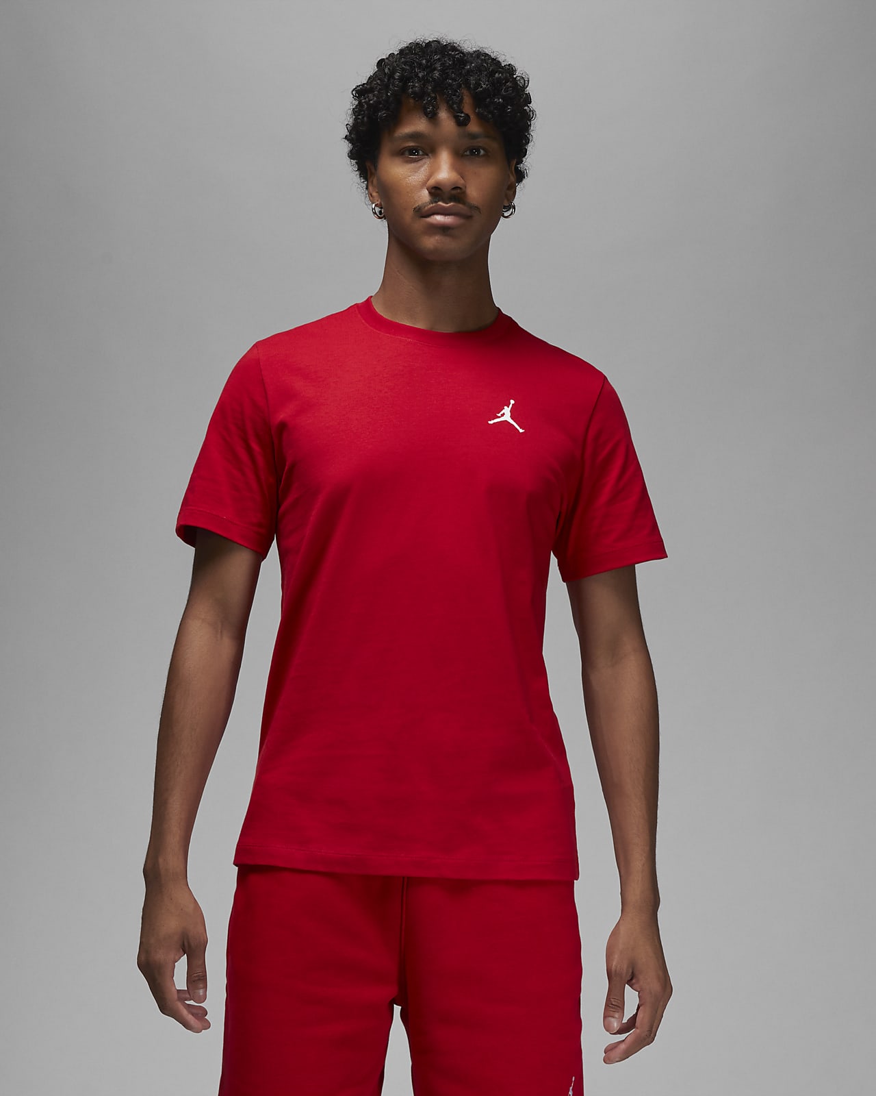 Nike jordan red t deals shirt