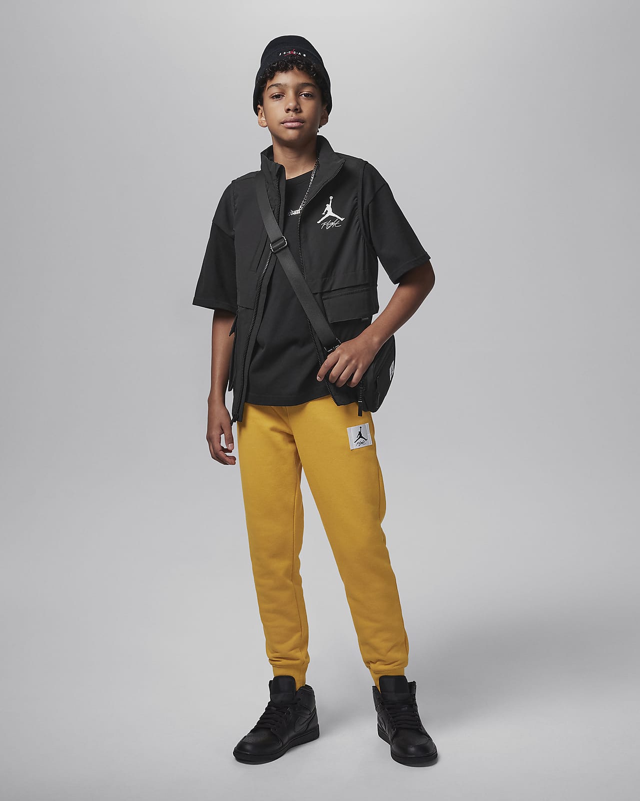 Jordan Soft Touch Mixed Fleece Trousers Older Kids' Trousers. Nike SE