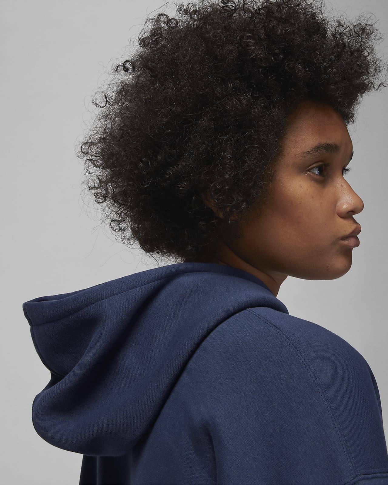 Jordan Brooklyn Fleece-Hoodie für Damen. Nike BE