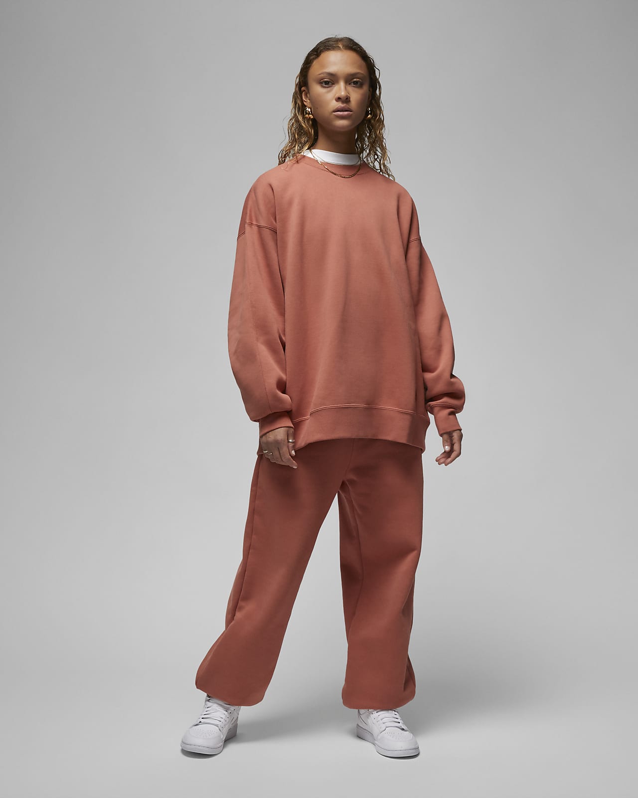 Jordan Flight Fleece Women s Crew neck Sweatshirt