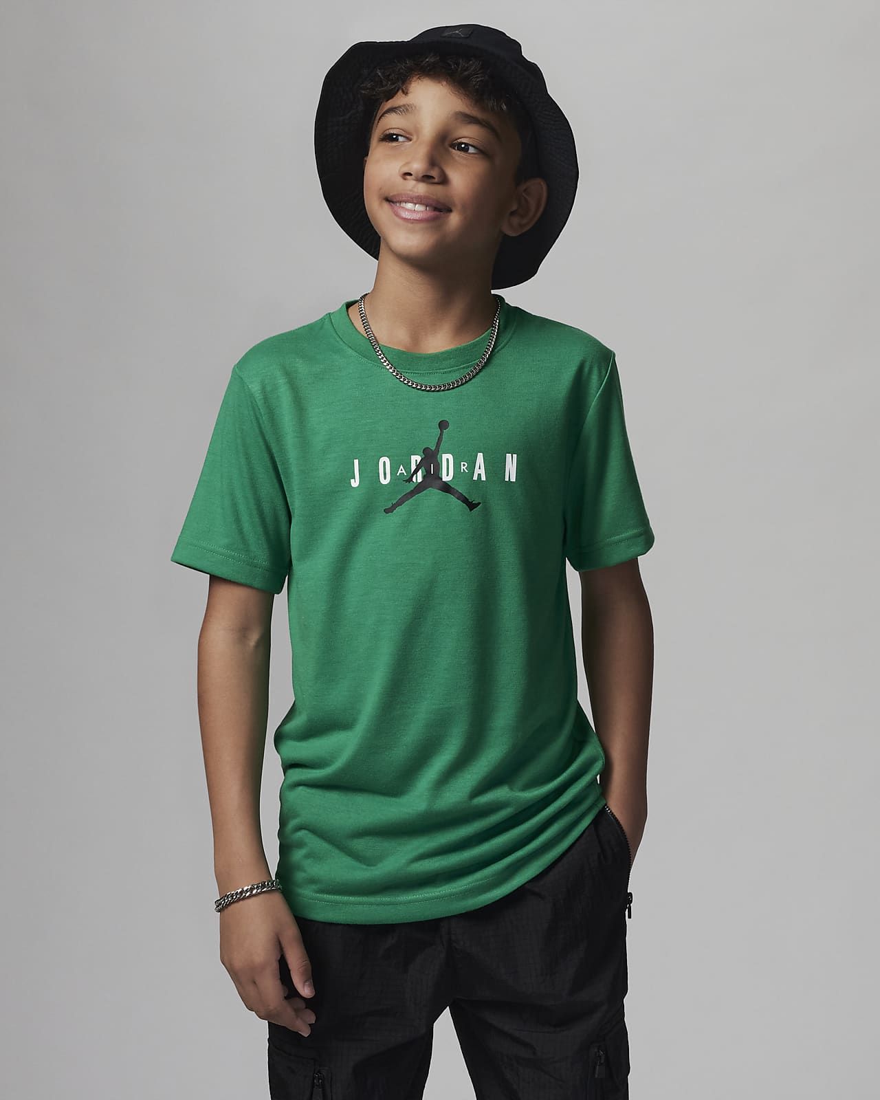 T shirt Jordan Jumpman Sustainable Graphic Tee pour ado. Nike LU