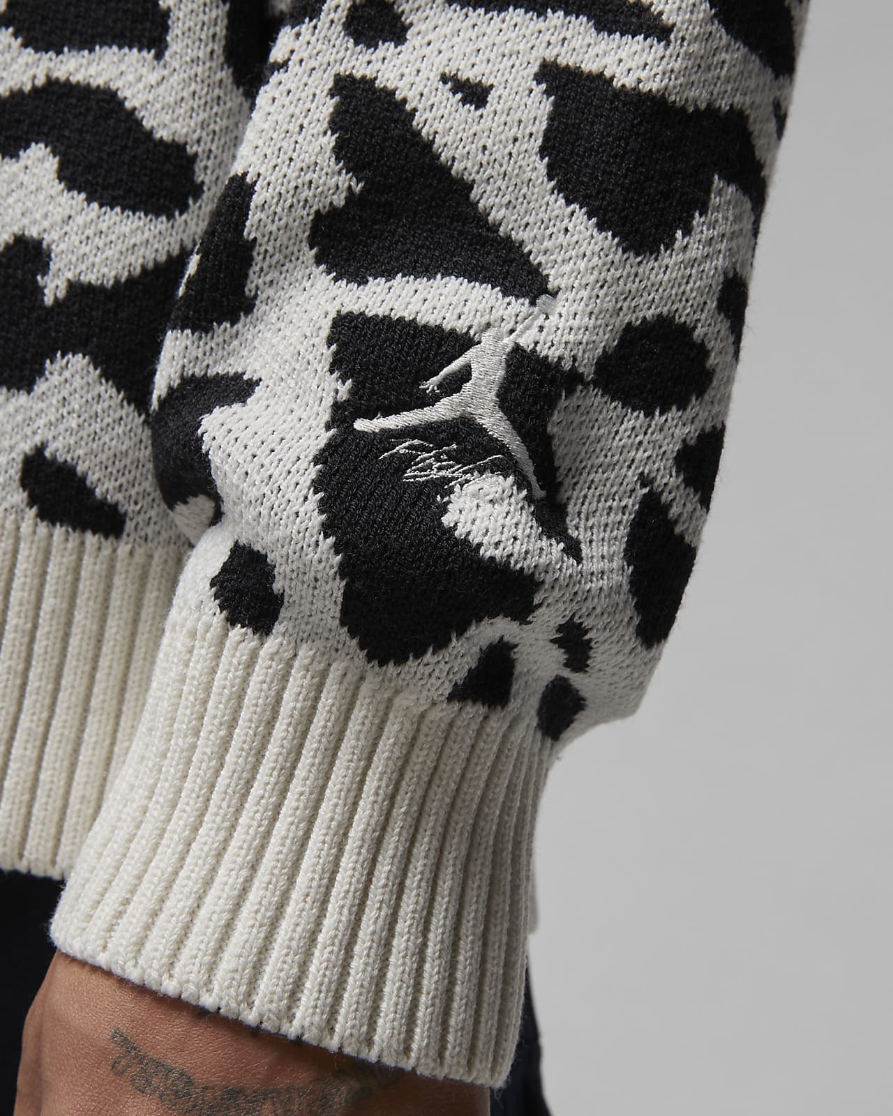 Mens cheap printed cardigan