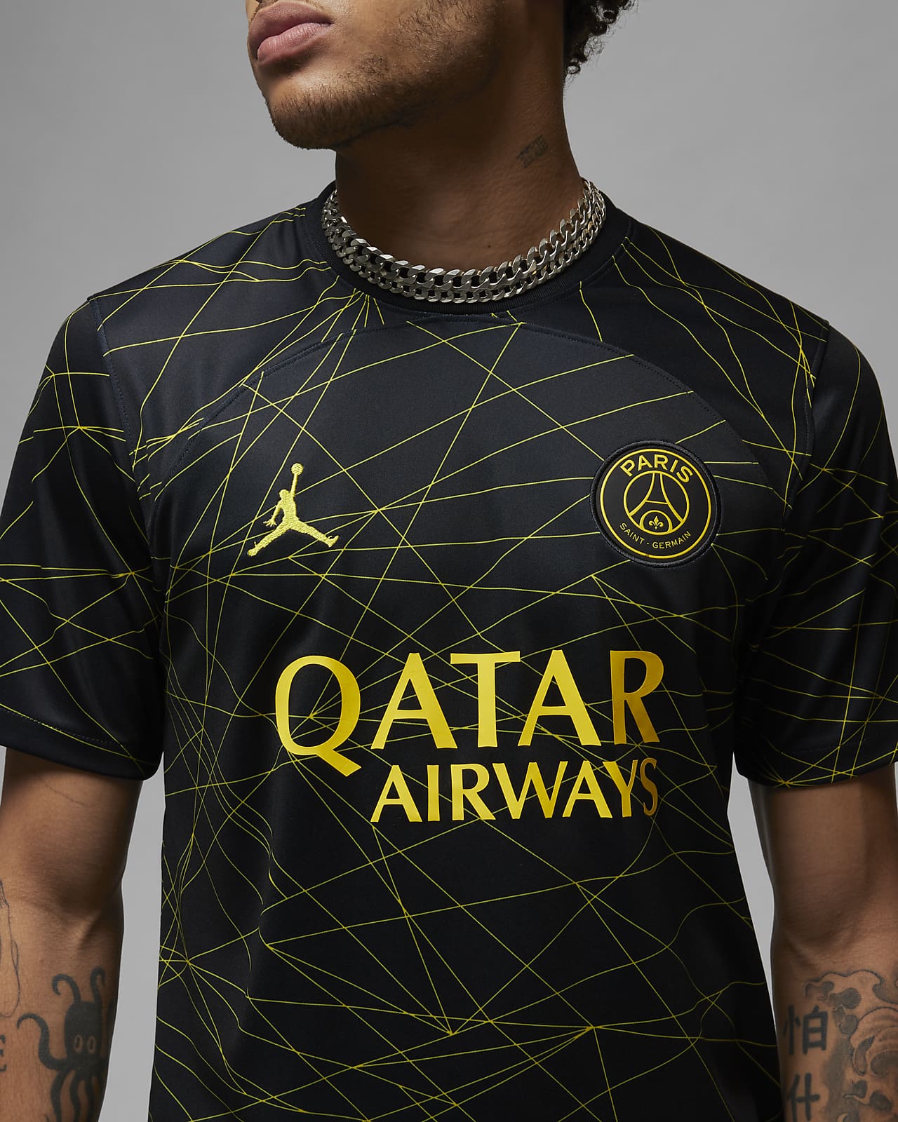 Paris Saint-Germain 2023/24 Stadium Fourth Men's Jordan Dri-FIT