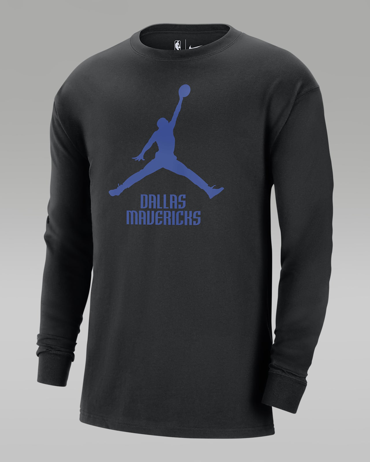 Dallas Mavericks Essential Men's Jordan NBA Long-Sleeve T-Shirt