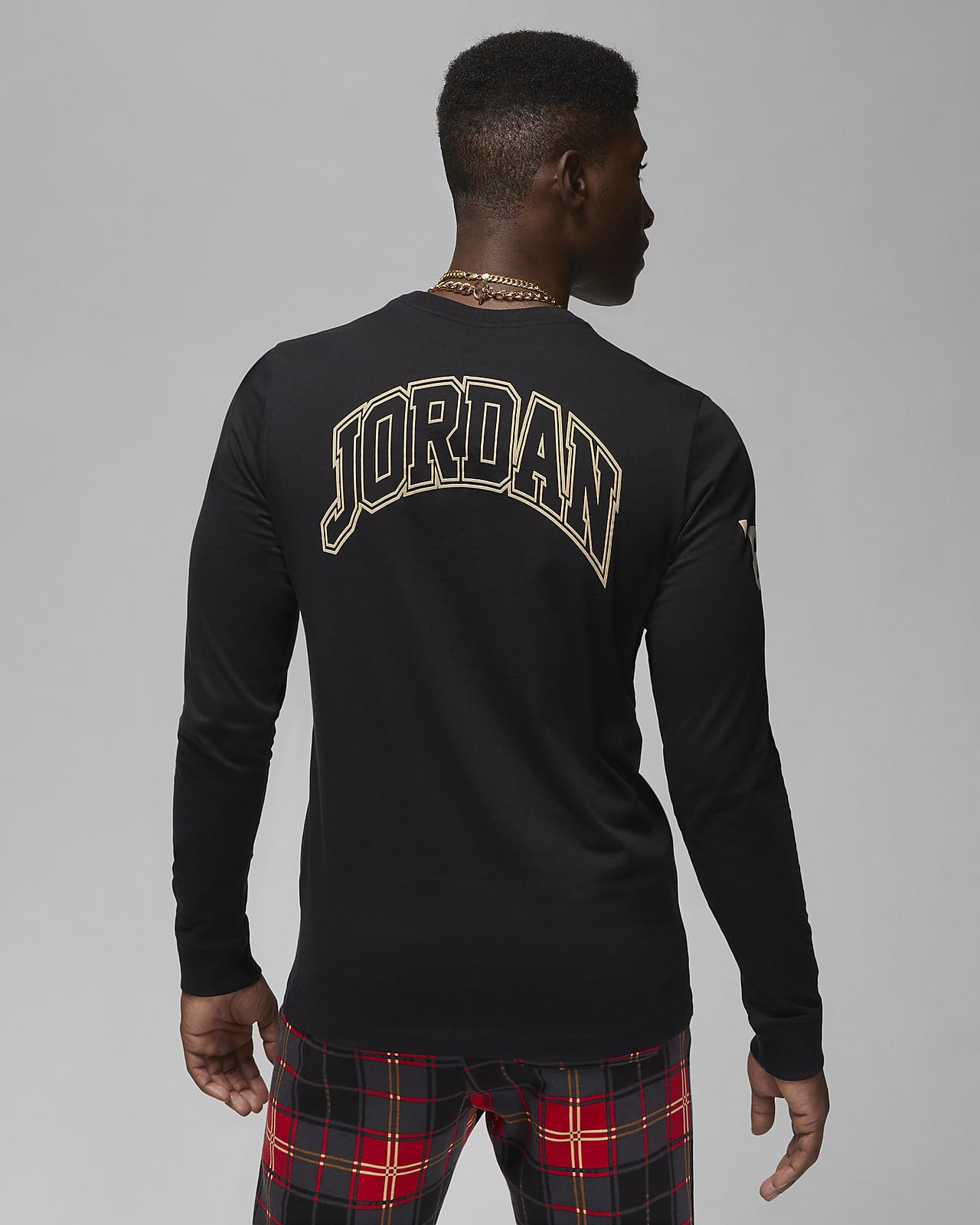 Jordan Holiday Men's Long-sleeve T-Shirt. Nike LU