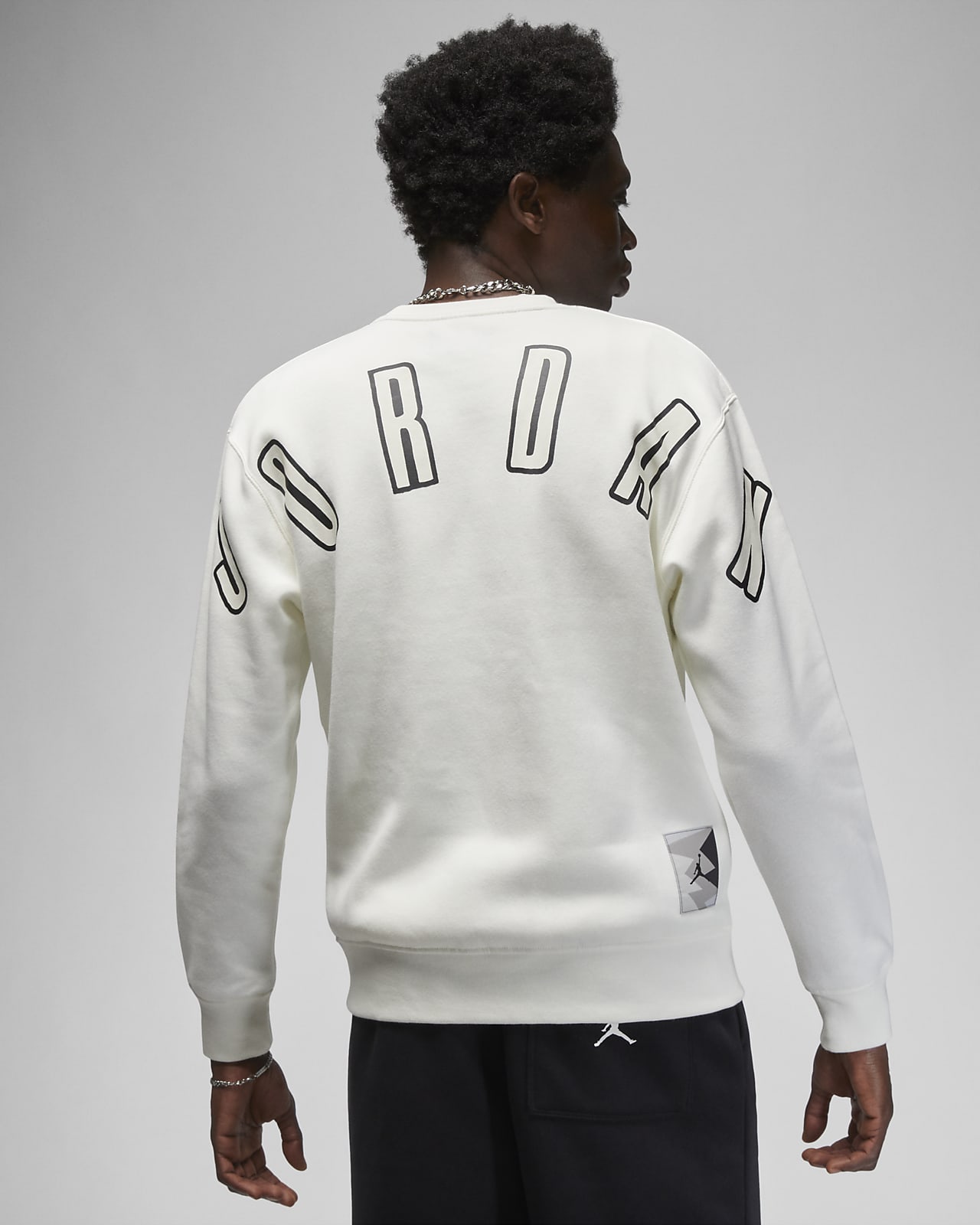 Felpa jordan sales uomo bianca