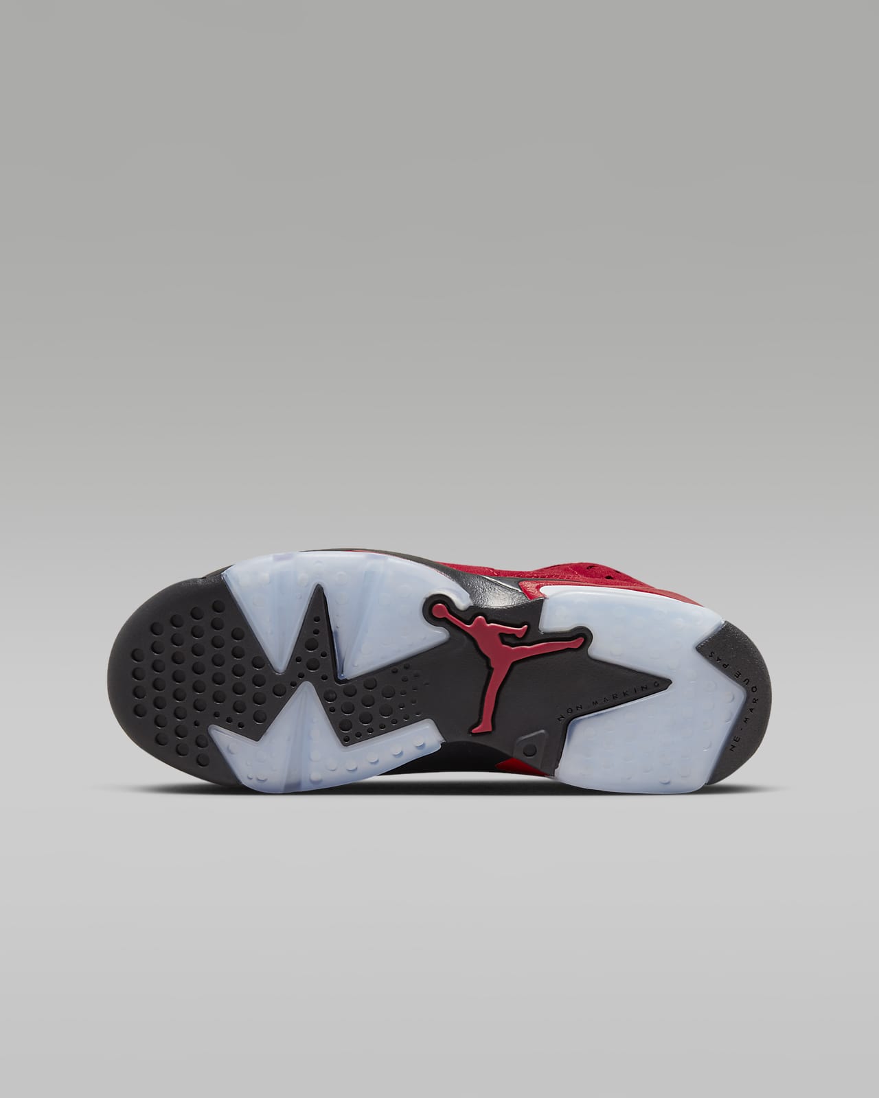 Nike Niños Jordan 6 Retro BP Negro/Rojo 38466-023