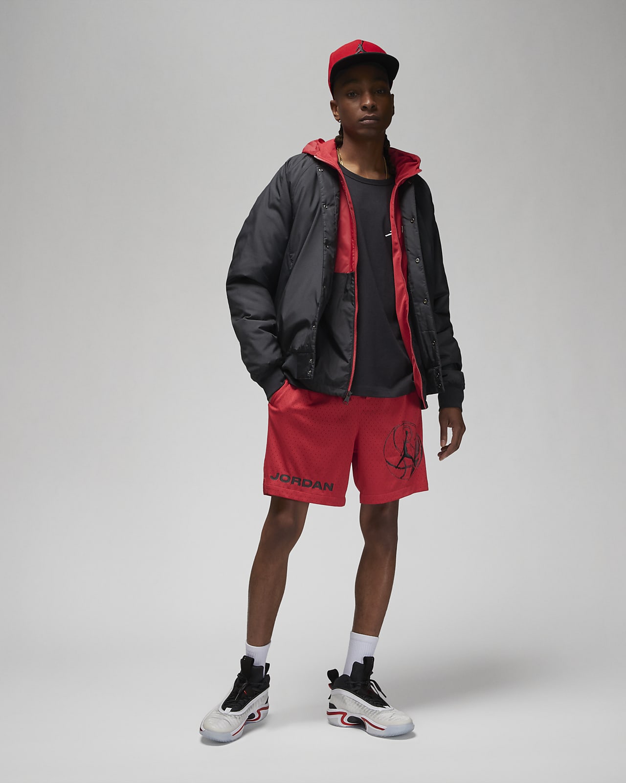 Jordan retro hotsell mesh shorts