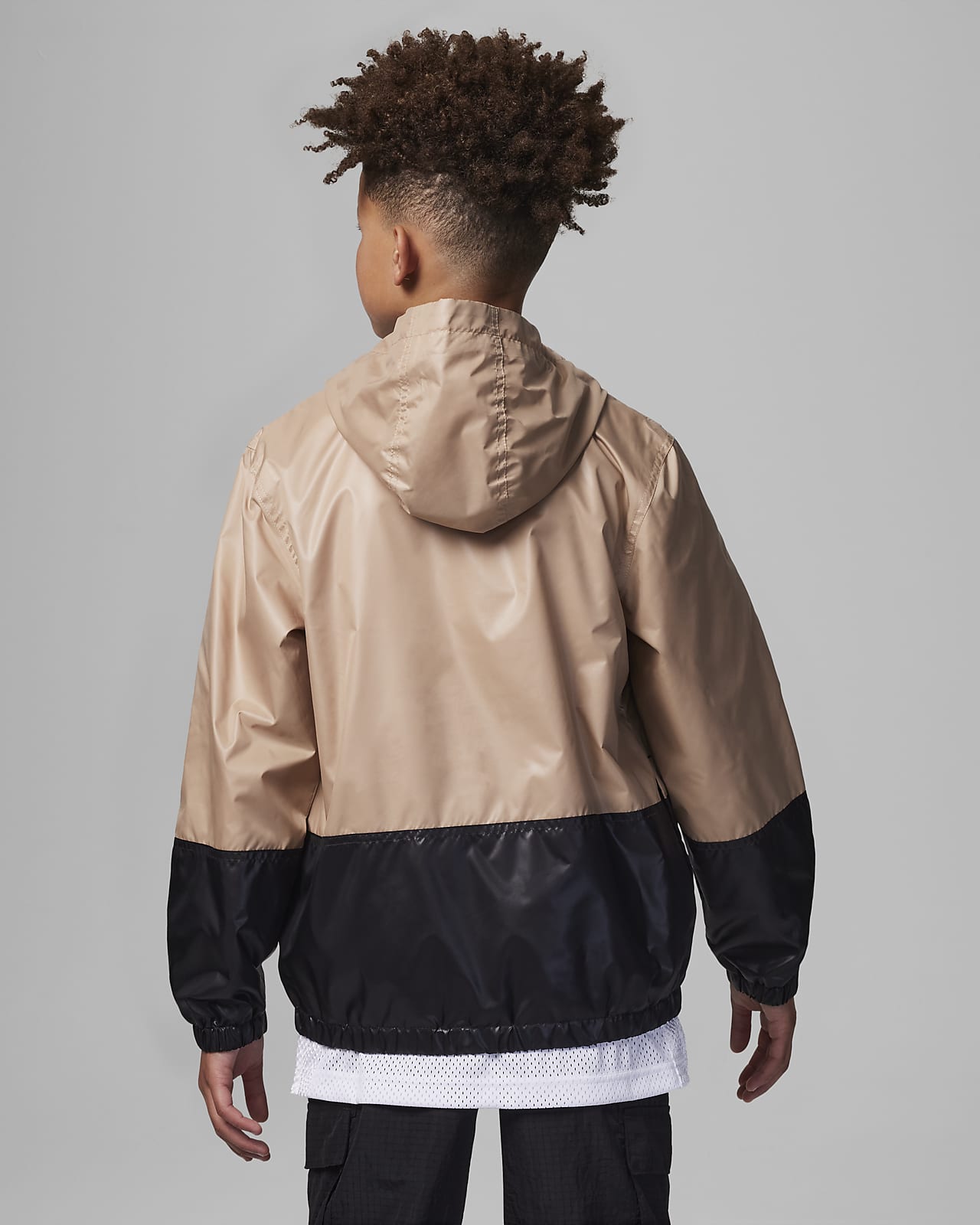 zip windbreaker jacket