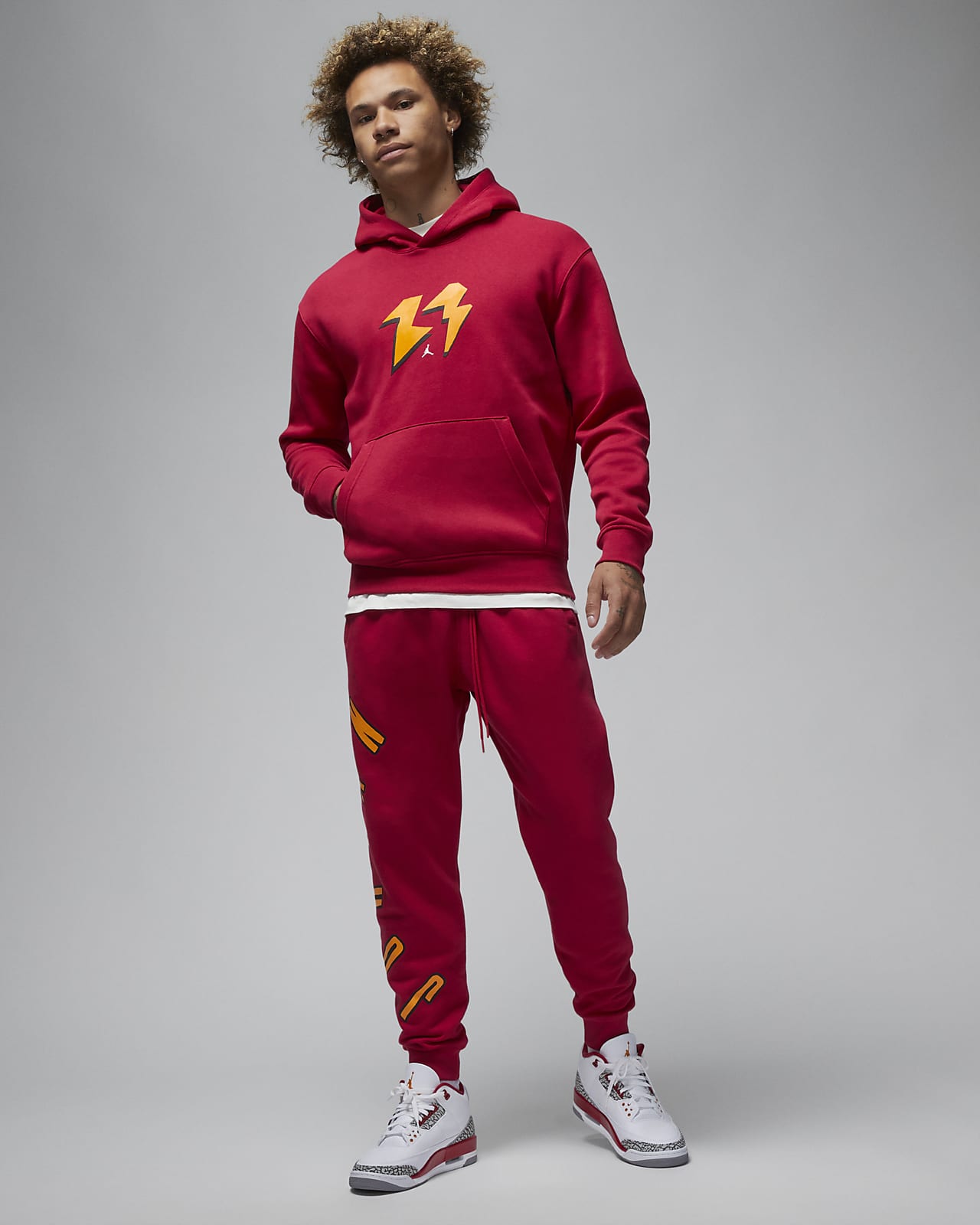 Sweat capuche en tissu Fleece Jordan Flight MVP pour homme