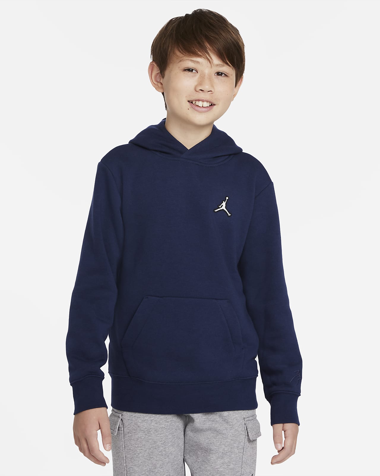 Jordan Older Kids' (Boys') Pullover Hoodie. Nike IE