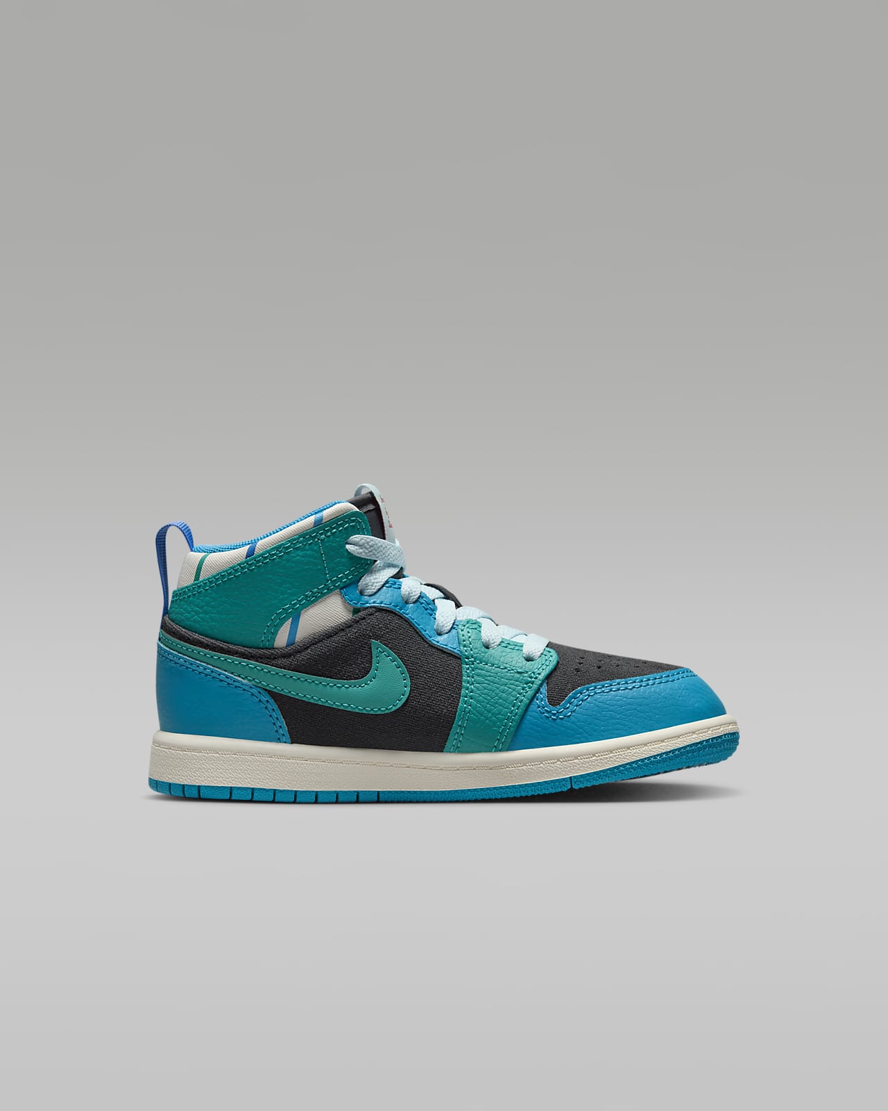 Jordan 1 Retro leather sneakers in multicoloured - Nike Kids