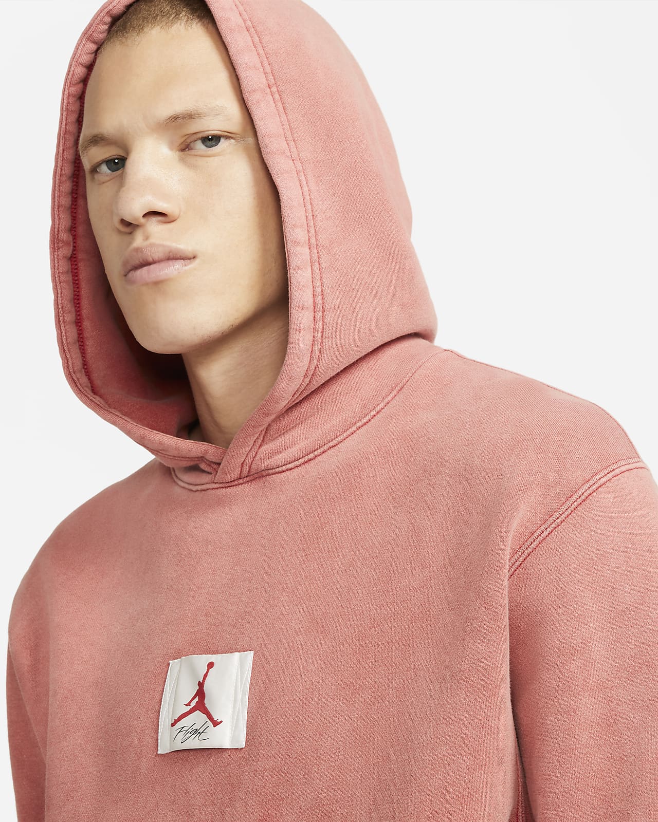Felpa pullover con cappuccio e grafica Jordan Flight Fleece Uomo
