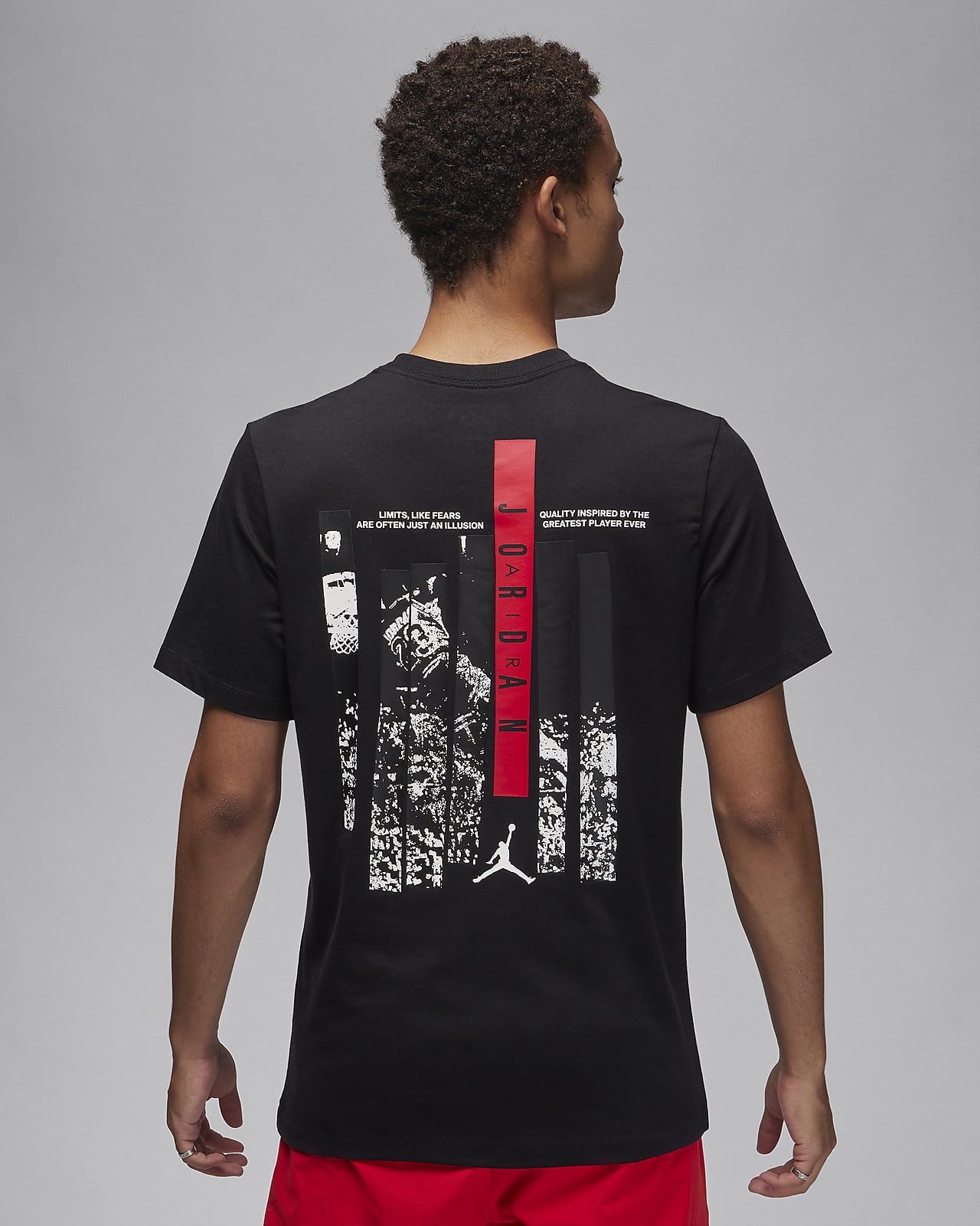 Nike Air Graphic T-Shirt in Black