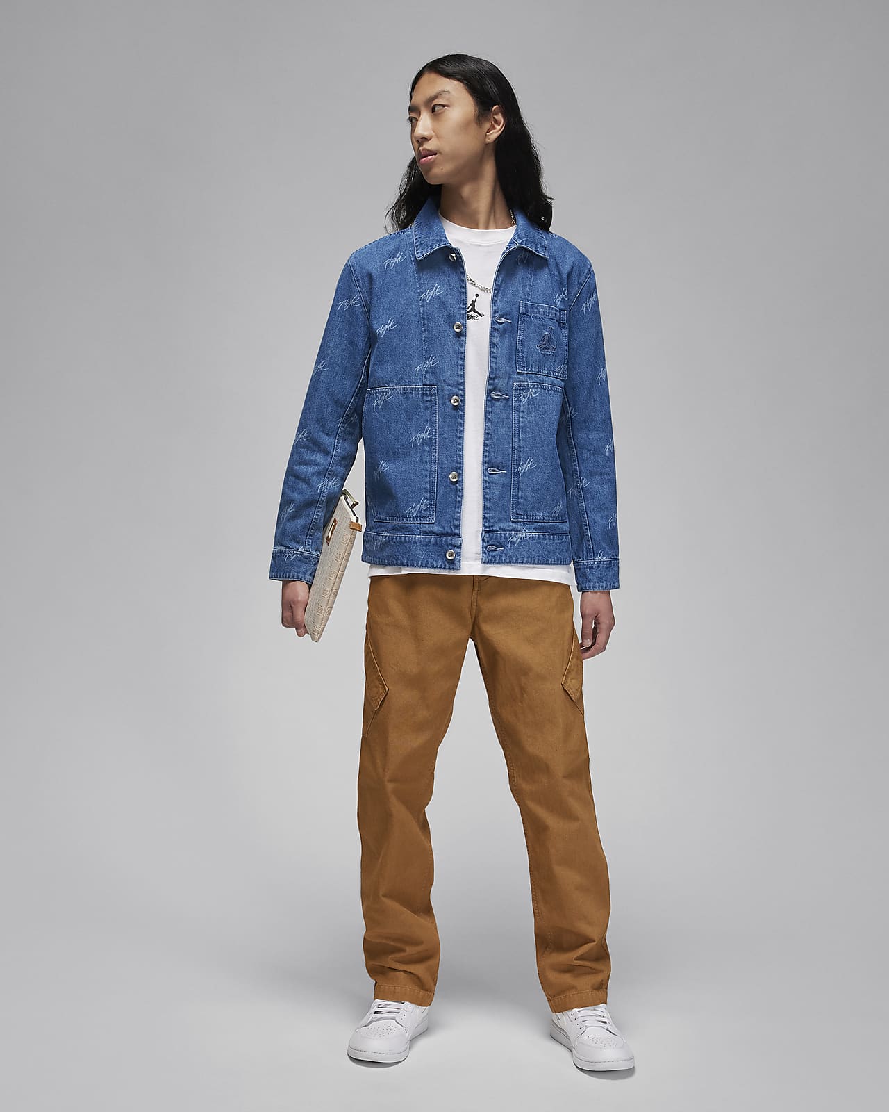 Veste en shop jean nike