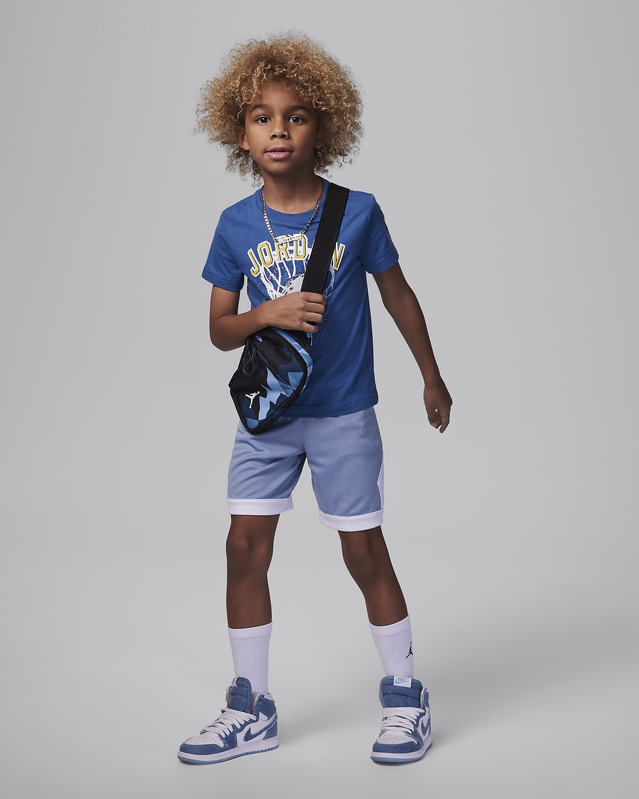 Jordan Hoop Styles Conjunto de pantalón corto de dos piezas - Niño/a pequeño/a