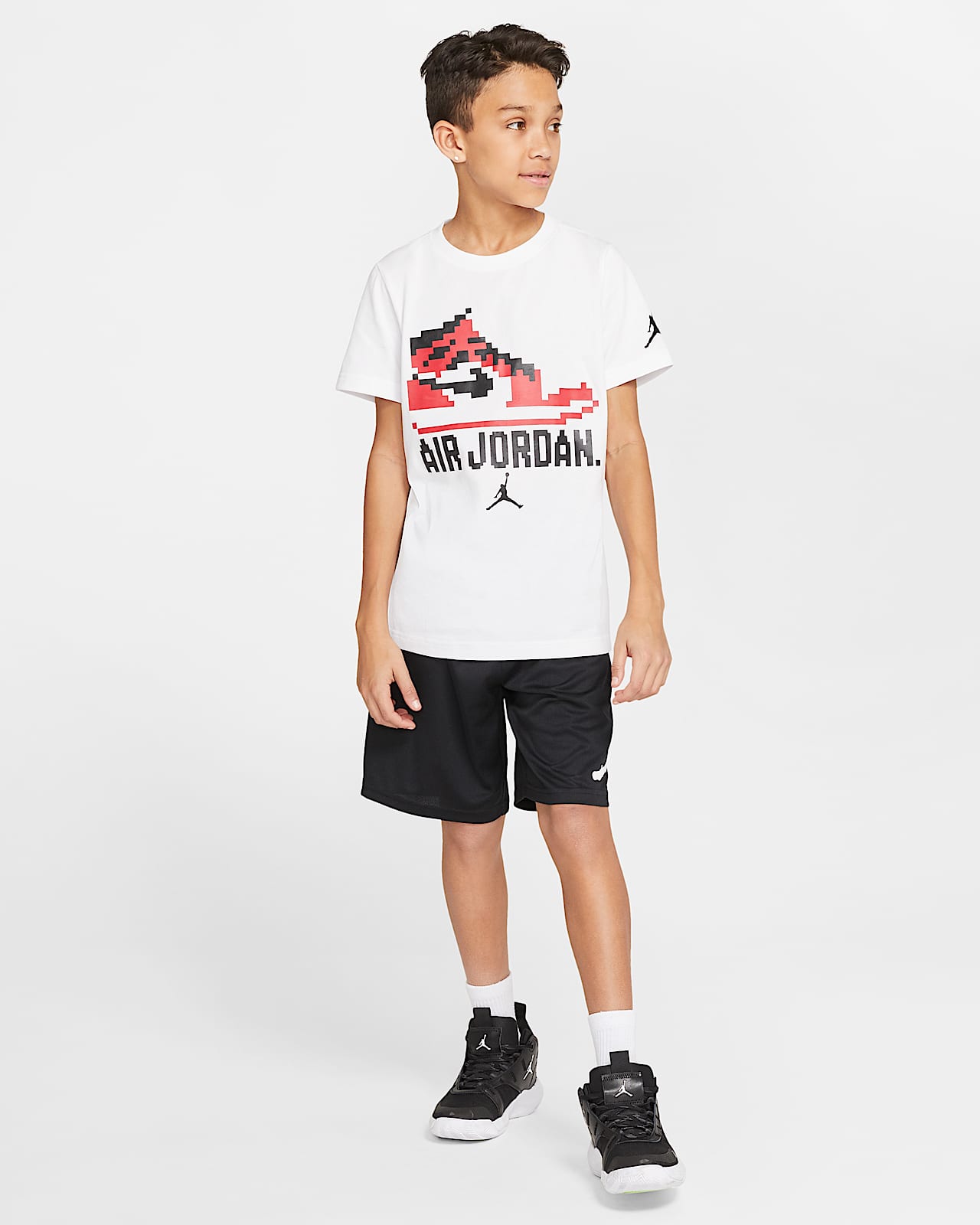 Boys air jordan shorts outlet