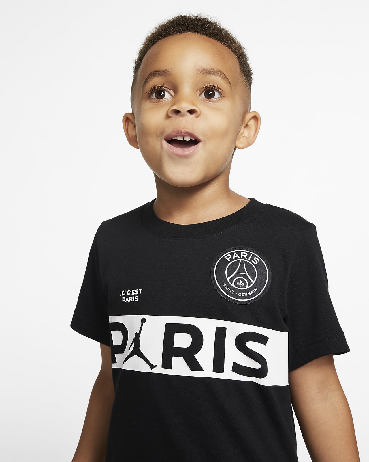 T shirt a manica corta PSG Bambini. Nike IT