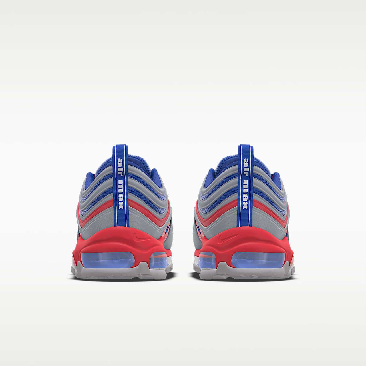 blue red white air max 97