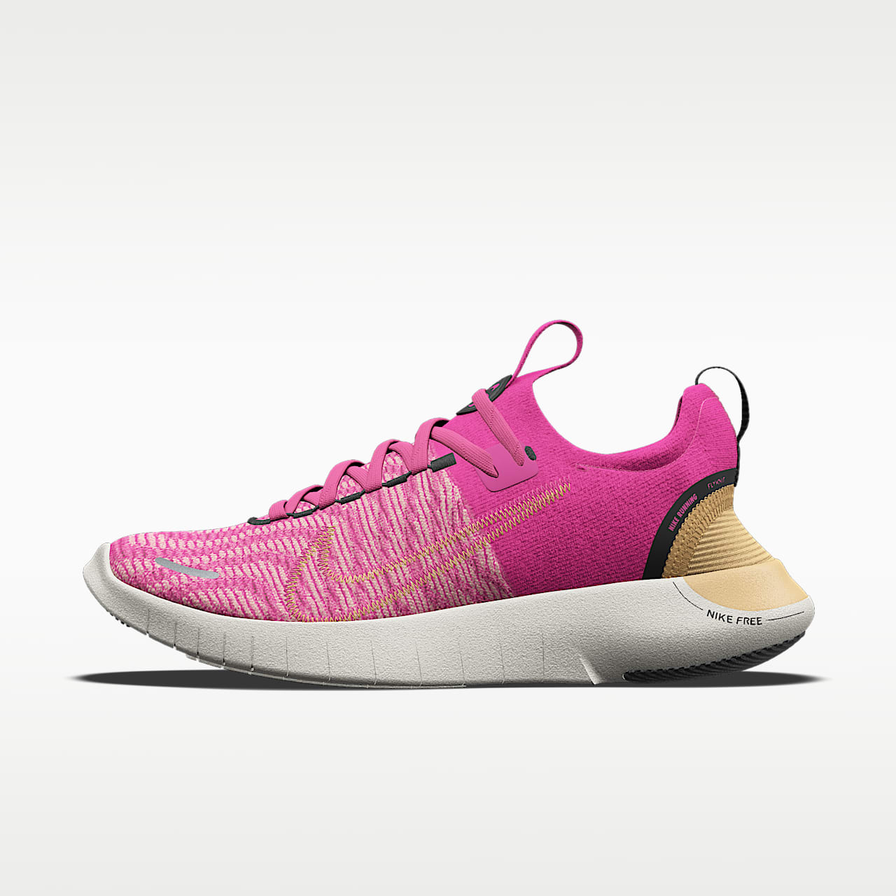 Nike Free RN By You Custom Men's Road Running Shoes