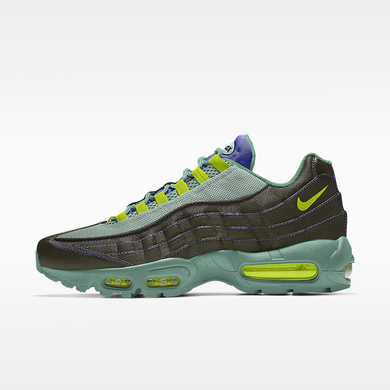 Specialdesignad sko Nike Air Max 95 By You för män