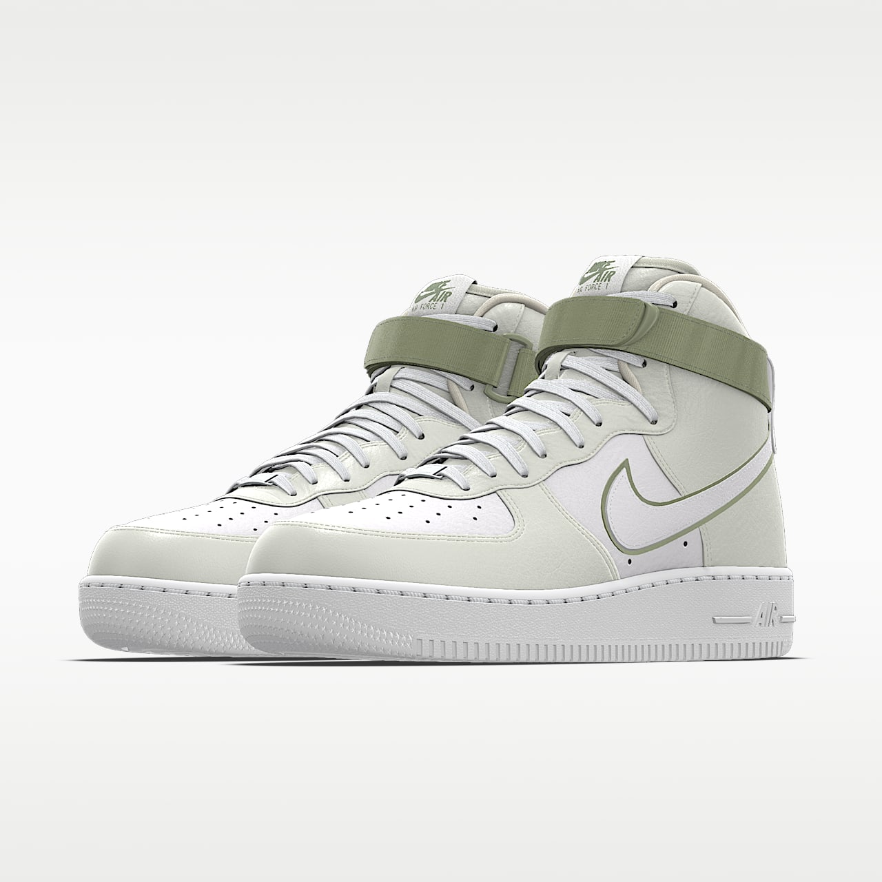 Εξατομικευμένα ανδρικά παπούτσια Nike Air Force 1 High By You