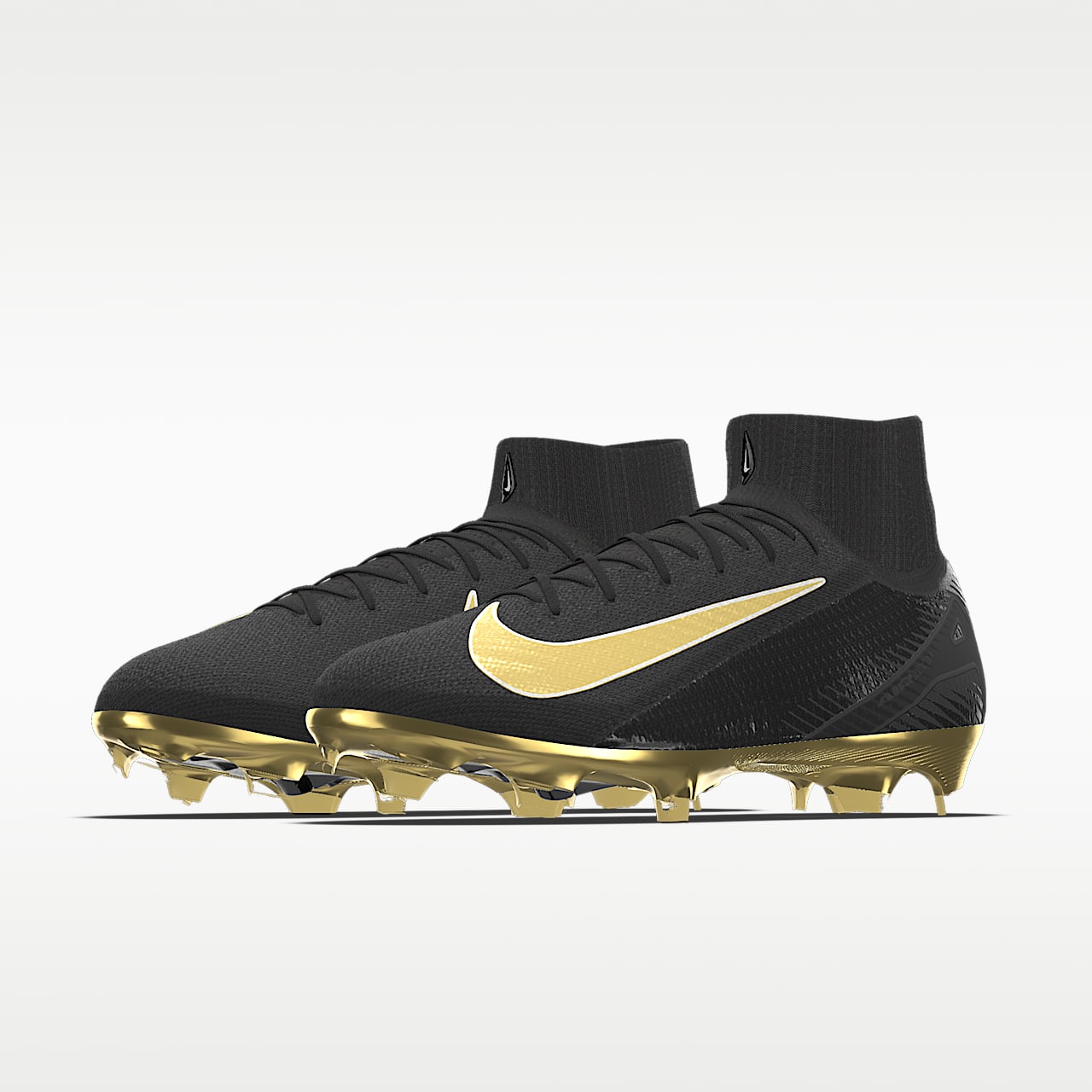 Chaussure de foot montante à crampons pour terrain sec personnalisable Nike Mercurial Superfly 10 Elite By You