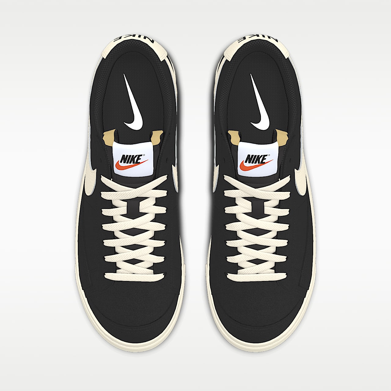 รองเท้าผู้หญิงออกแบบเอง Nike Blazer Low By You