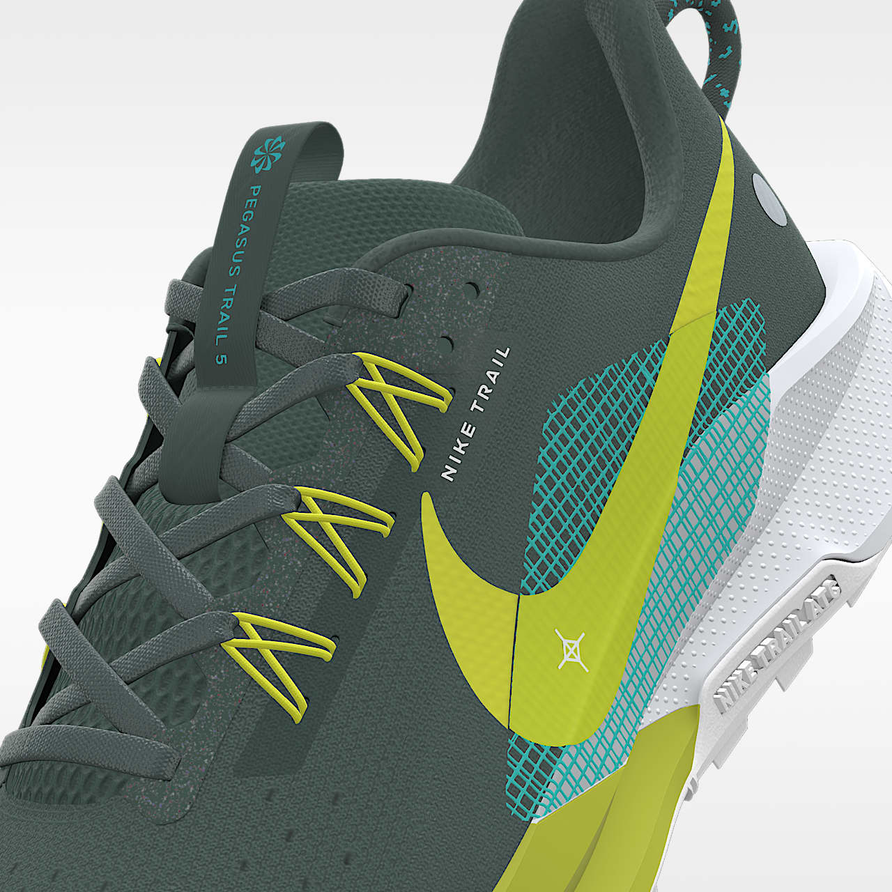 Nike Pegasus Trail 5 By You Custom Trail-Running Shoes