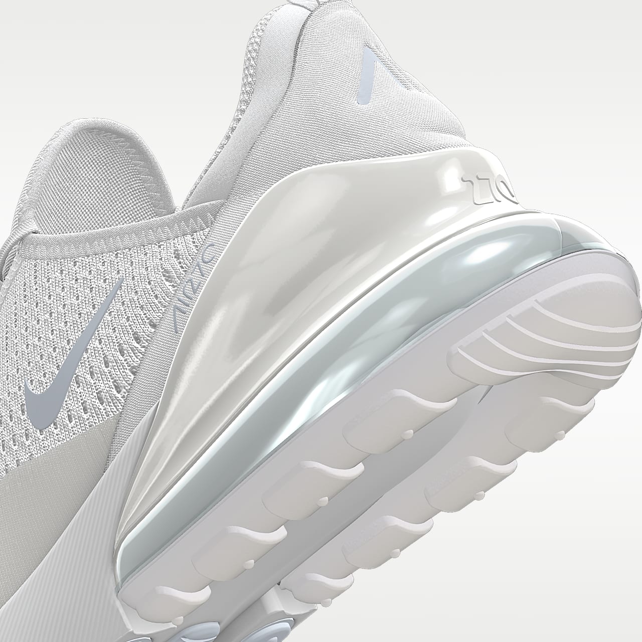 nike 270 triple white womens