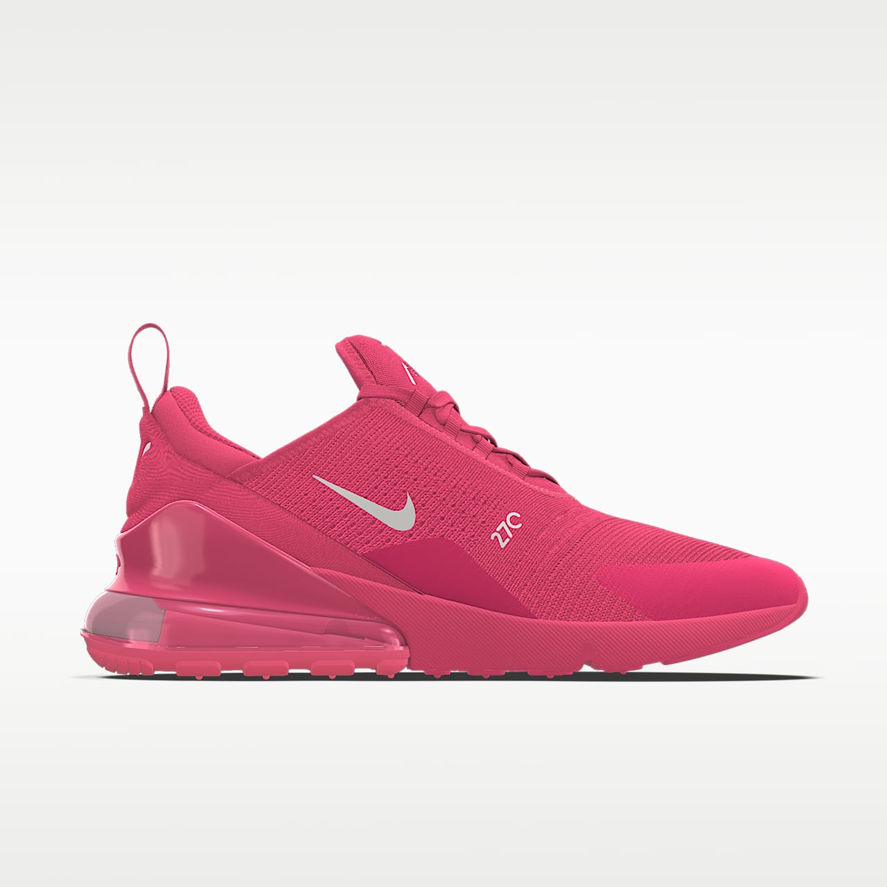 nike air max 270 triple red women's