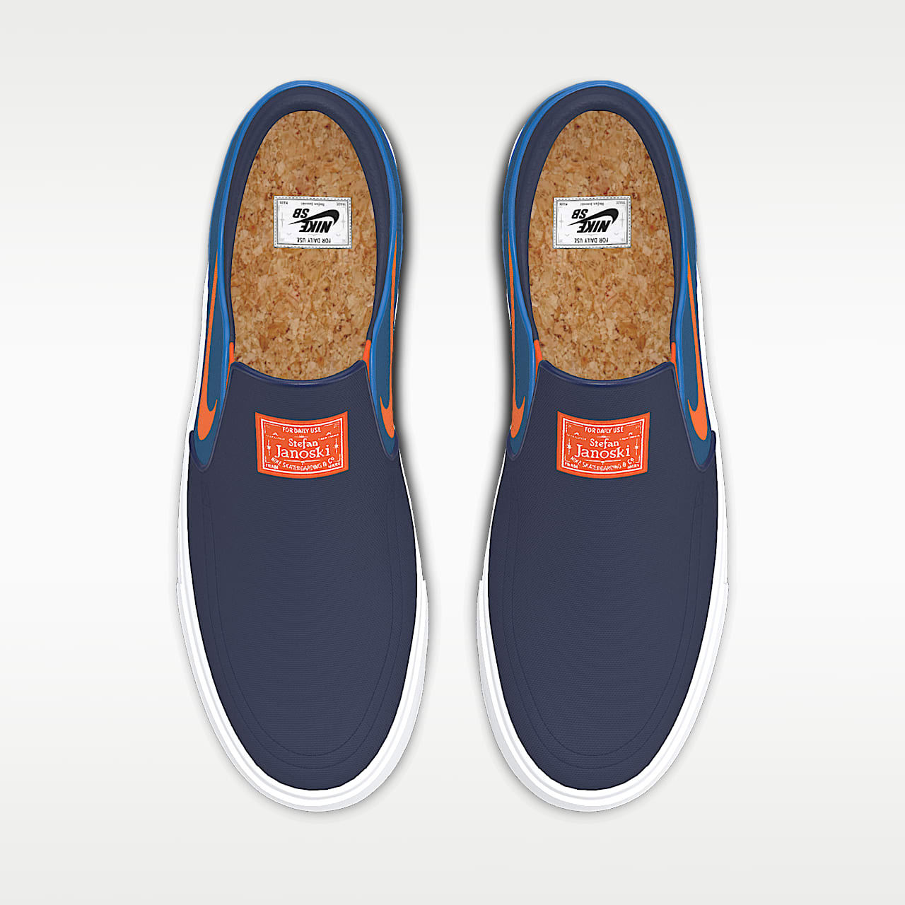 Nike SB Zoom Janoski Slip By You Custom Men's Skate Shoes