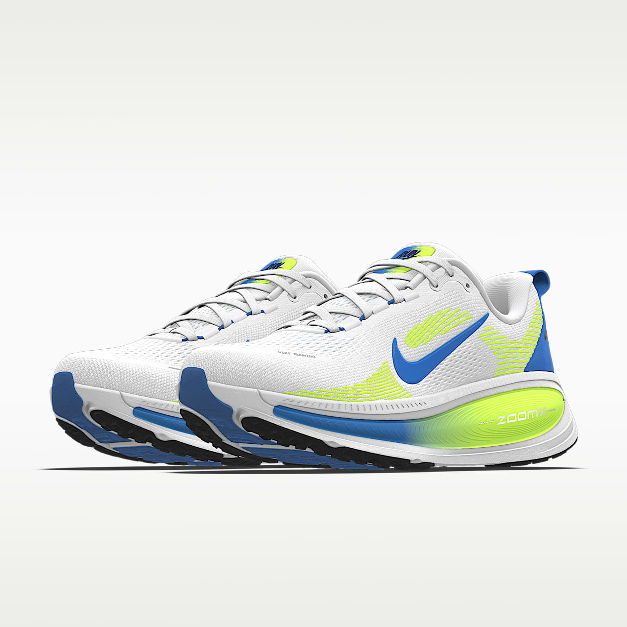 รองเท้าวิ่งโร้ดรันนิ่งผู้ชายออกแบบเอง Nike Vomero 18 By You