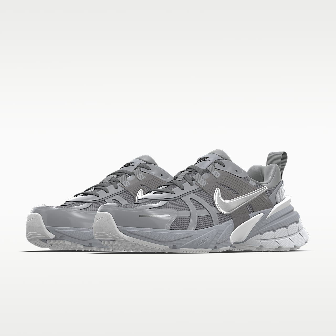 รองเท้าผู้หญิงออกแบบเอง Nike V2K Run By You