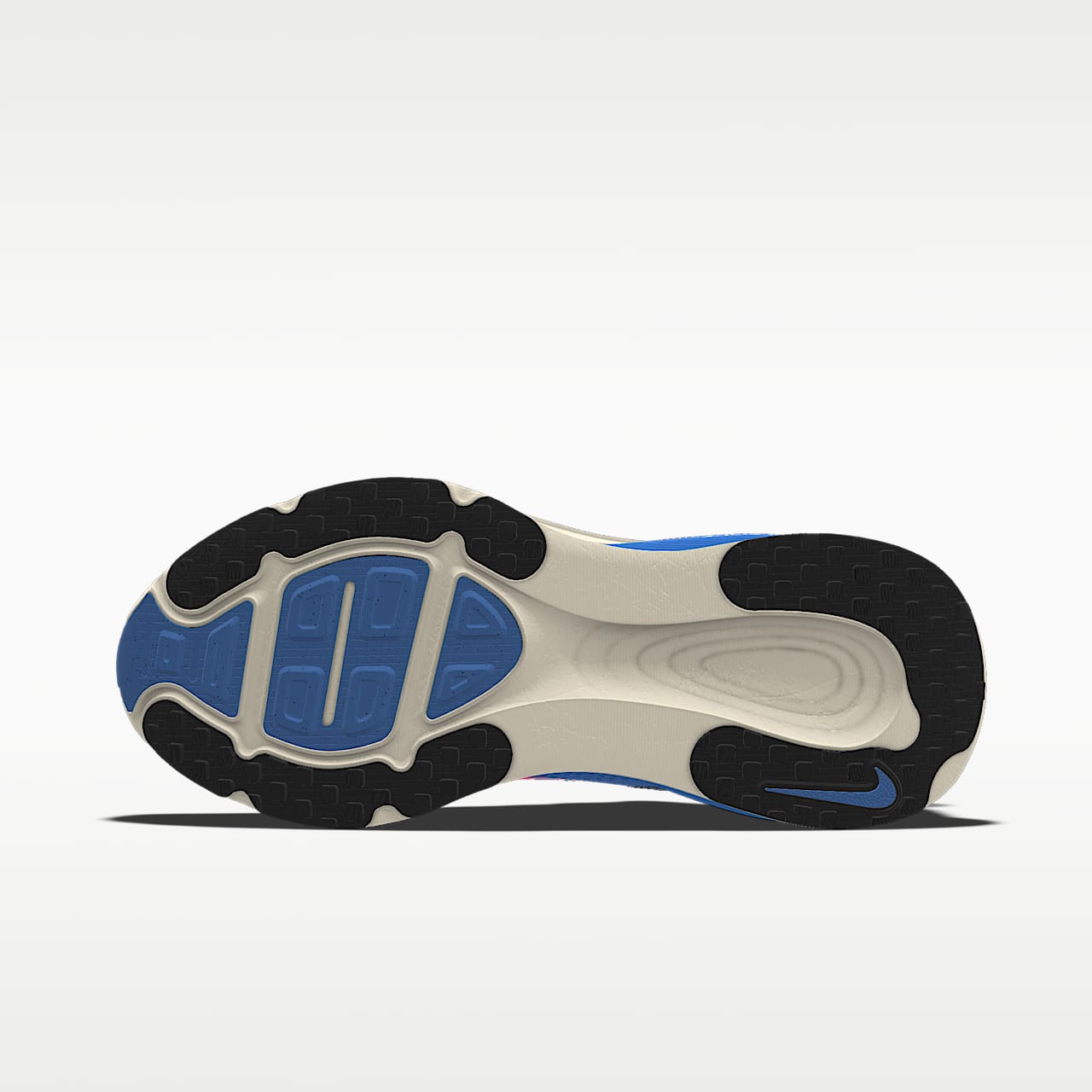 รองเท้าวิ่งโร้ดรันนิ่งผู้หญิงออกแบบเอง Nike Vomero 18 By You