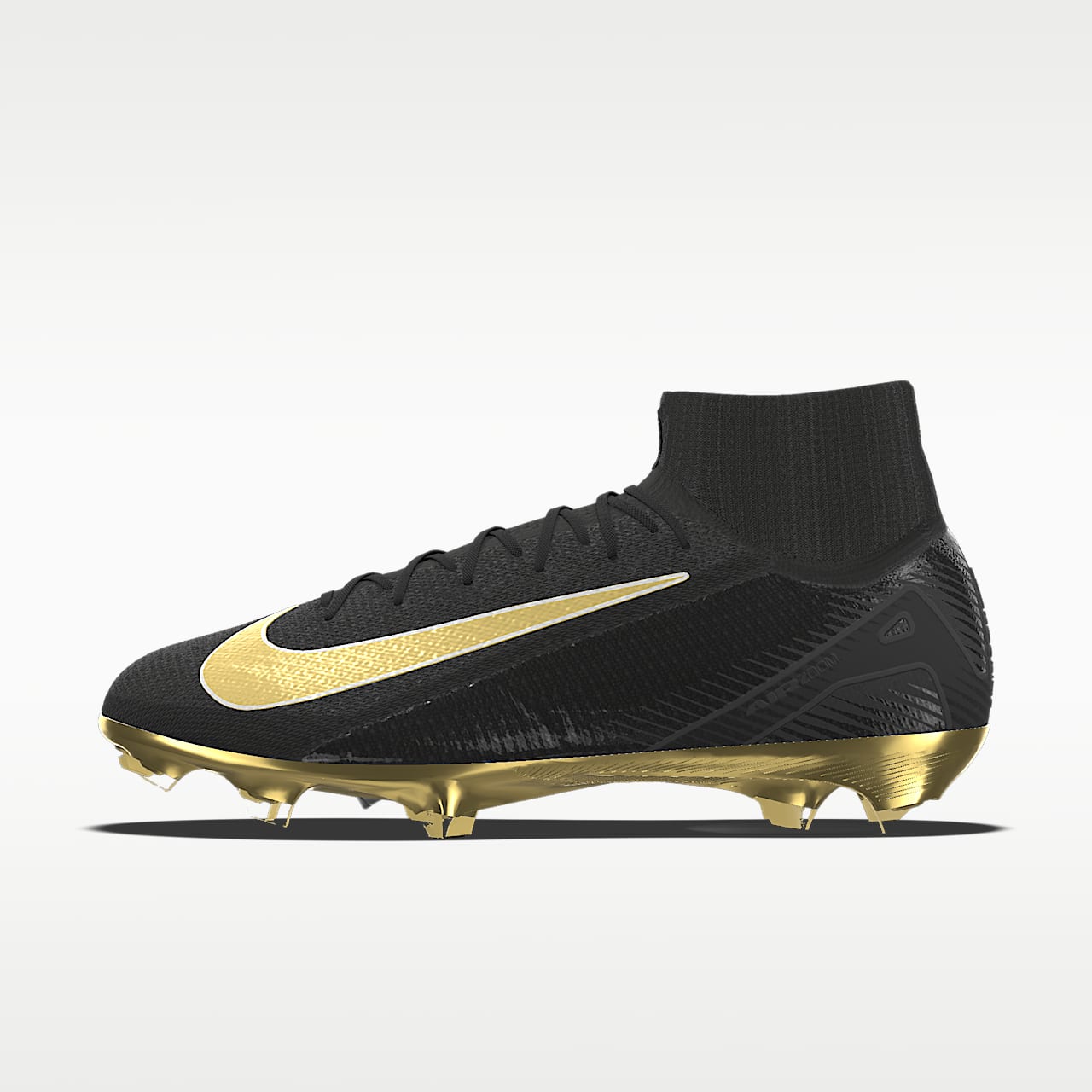 Chaussure de foot montante à crampons pour terrain sec personnalisable Nike Mercurial Superfly 10 Elite By You